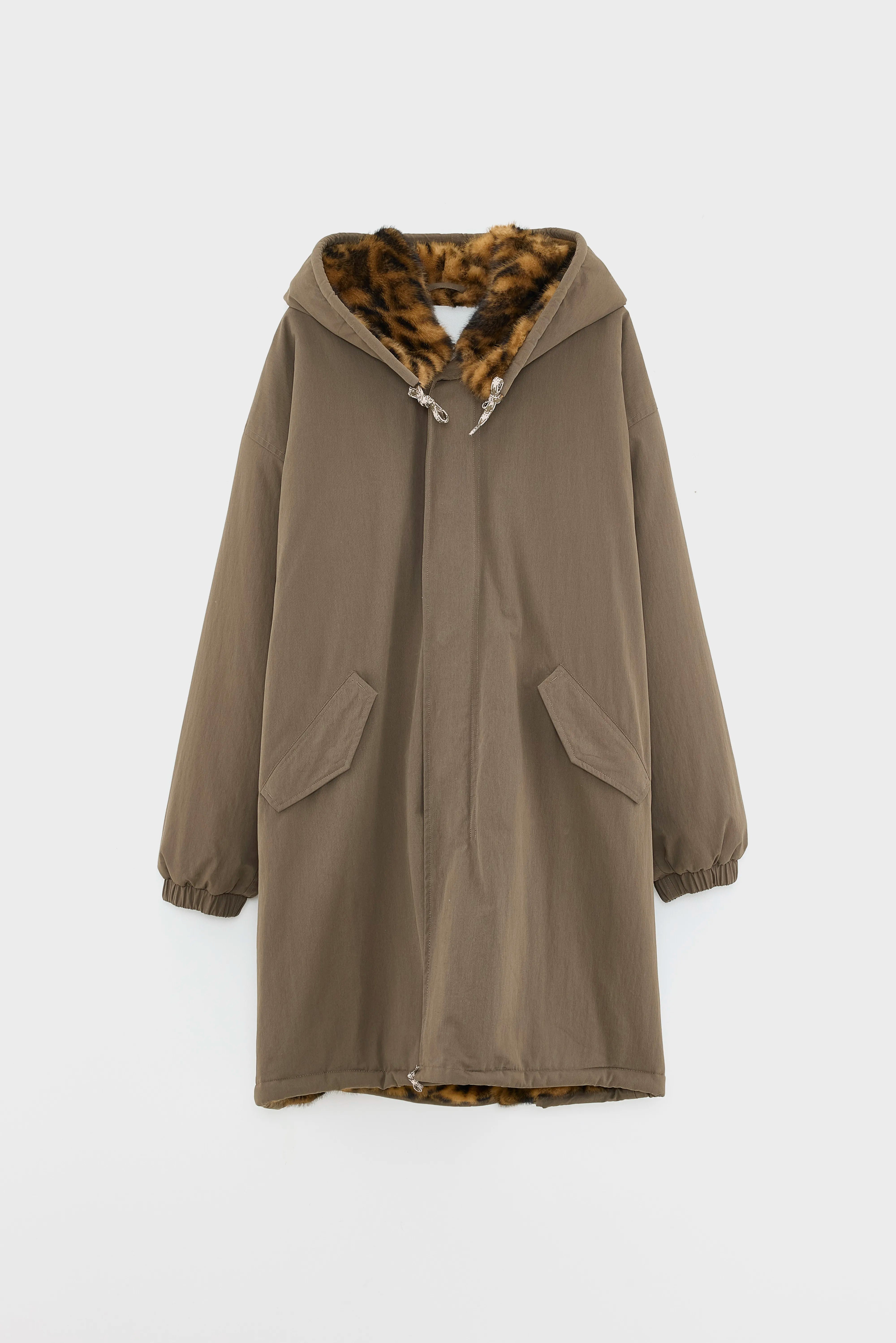 Laos hooded parka (252 / W / SAGE)