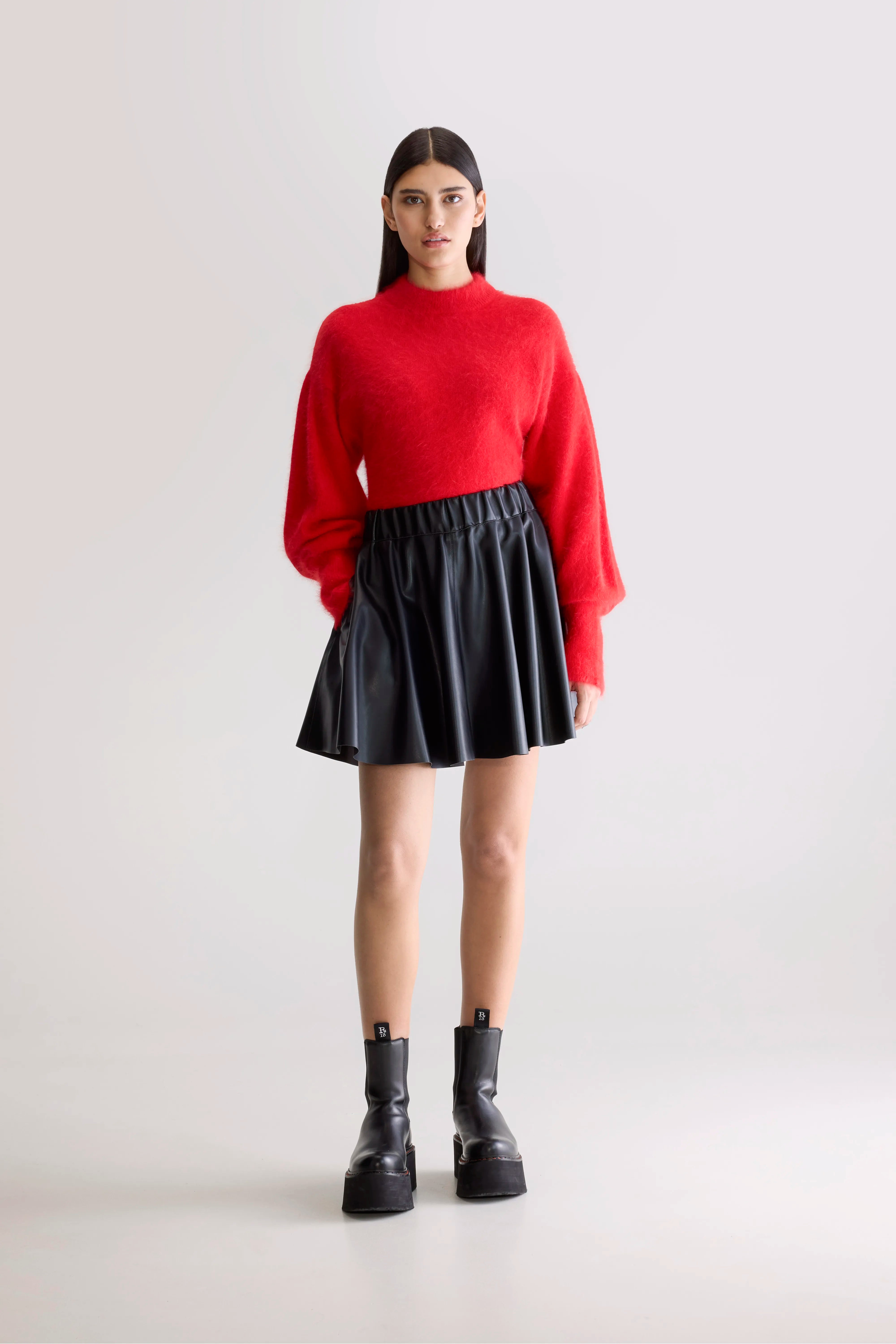 Mini Jupe Hezza - Black Pour Femme | Bellerose