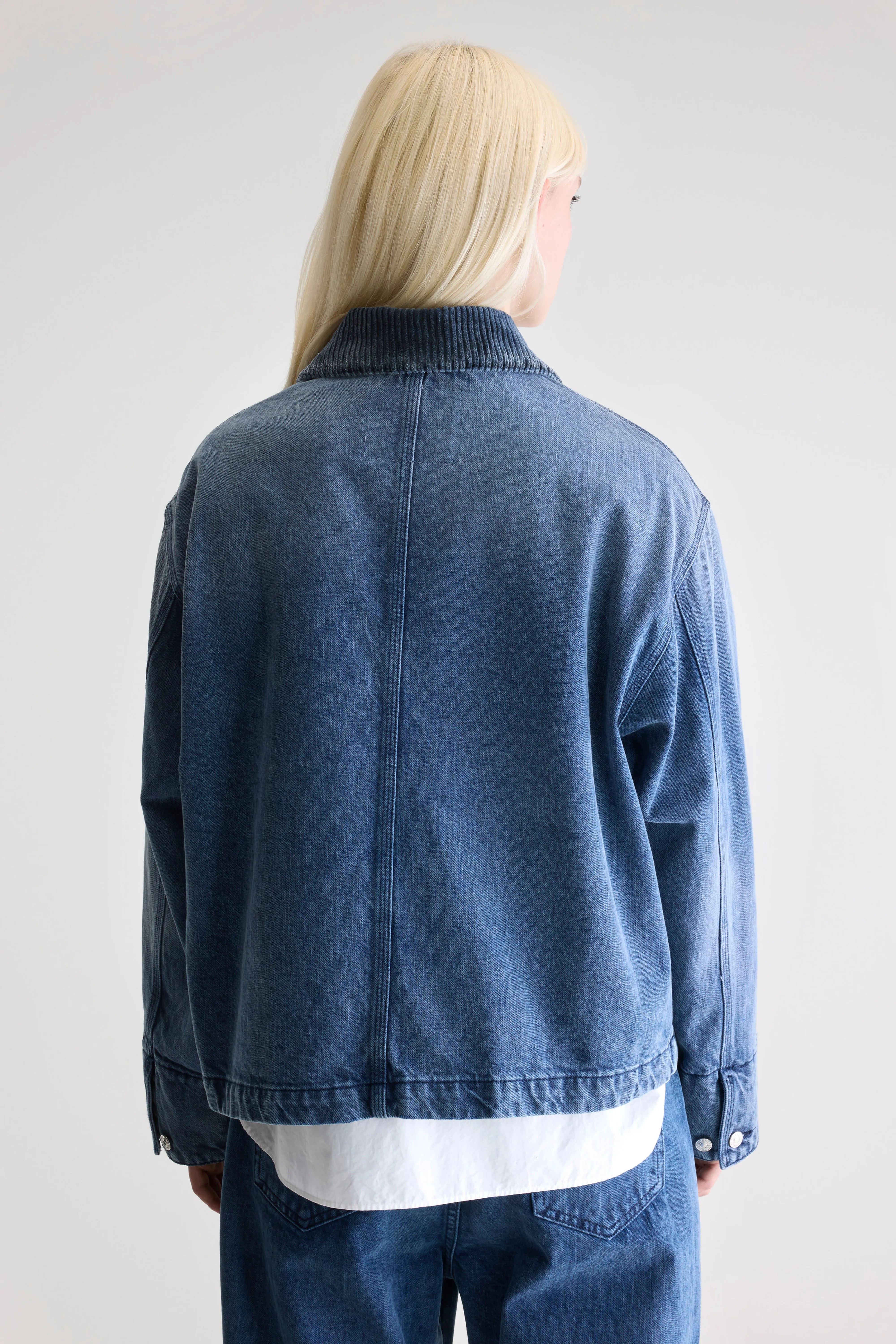 Pila Denim Jacket - Blue snow For Women | Bellerose