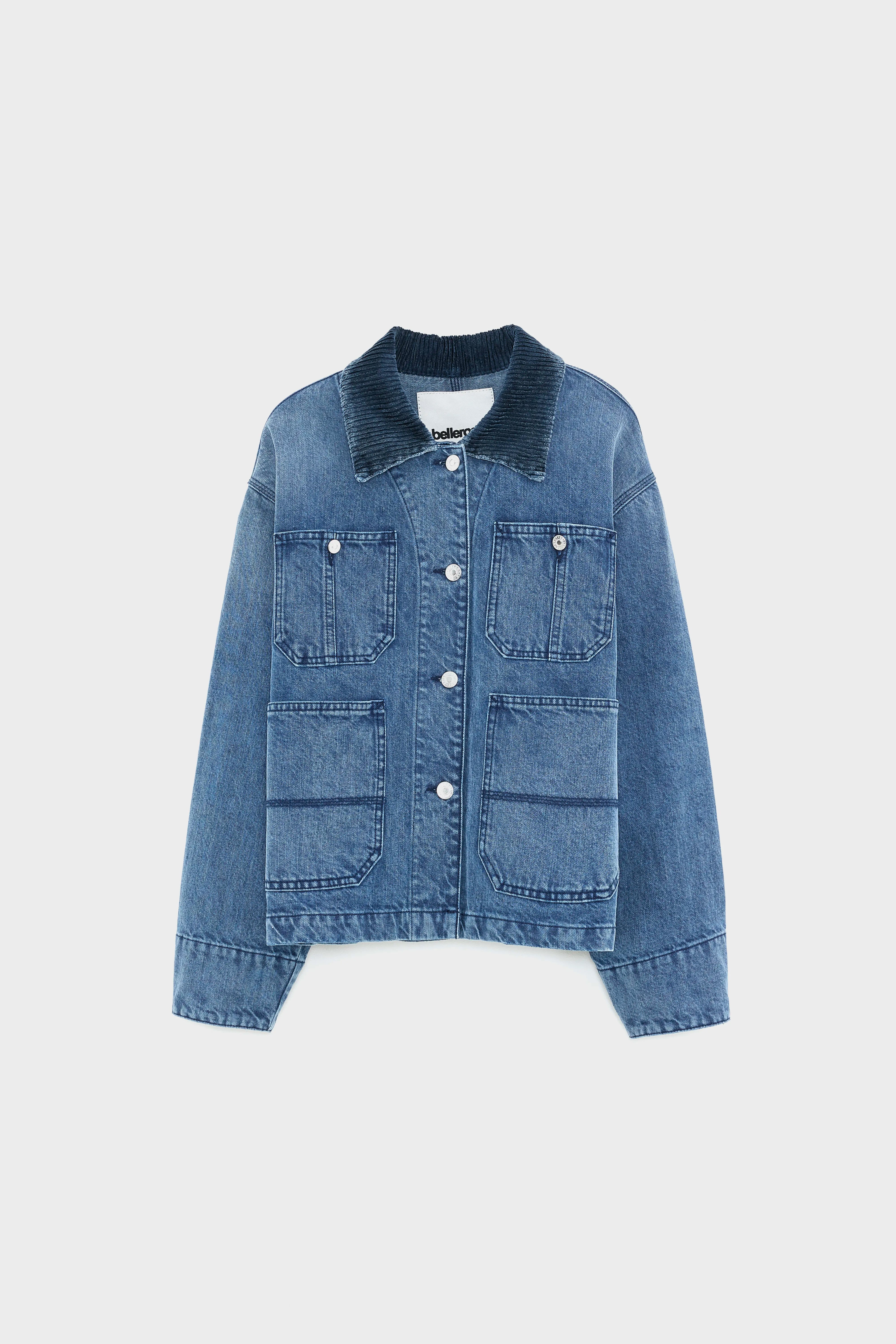Pila denim jacket (252 / W / BLUE SNOW)