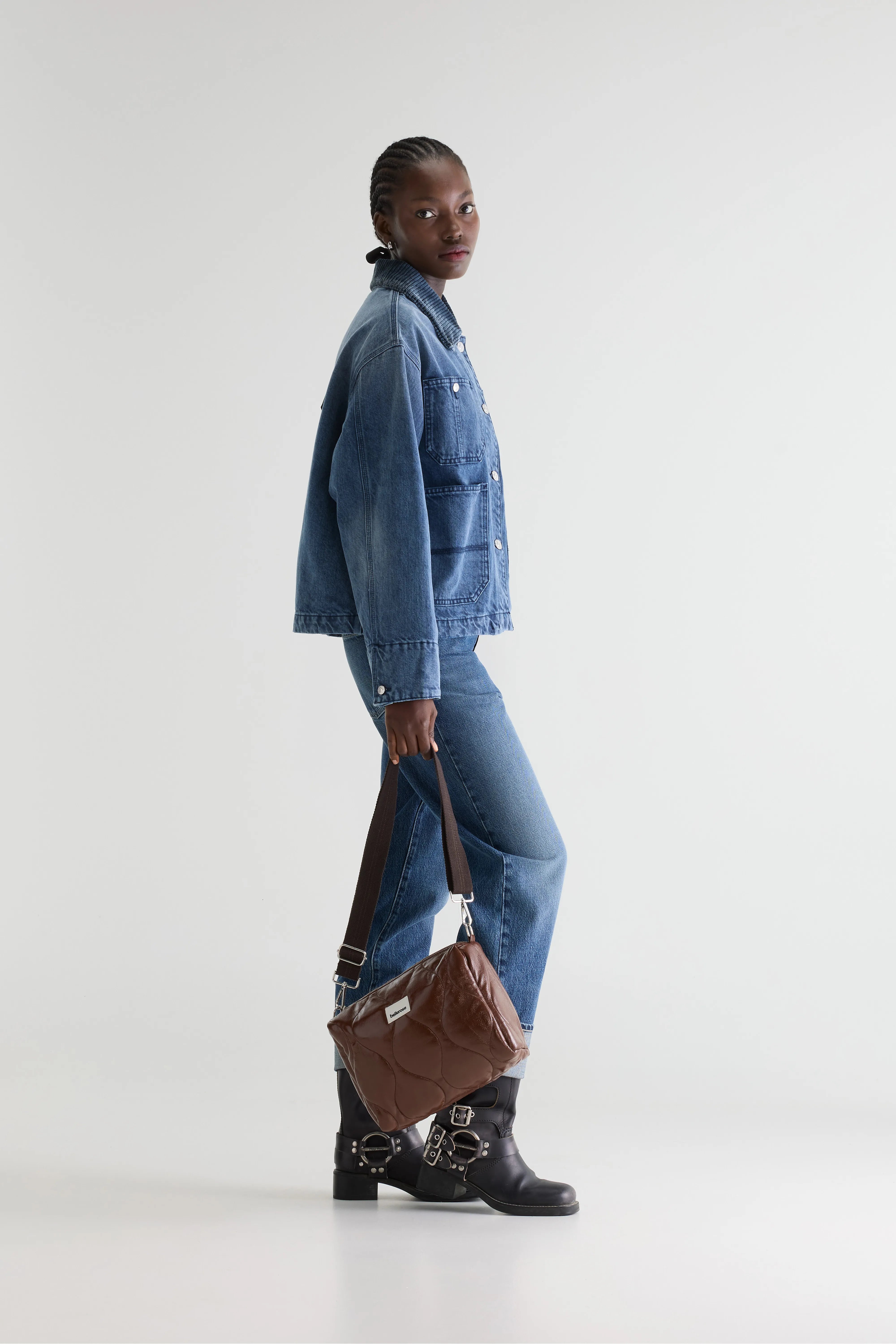 Hobel Crossbody Tas - Coffee Voor Dames | Bellerose