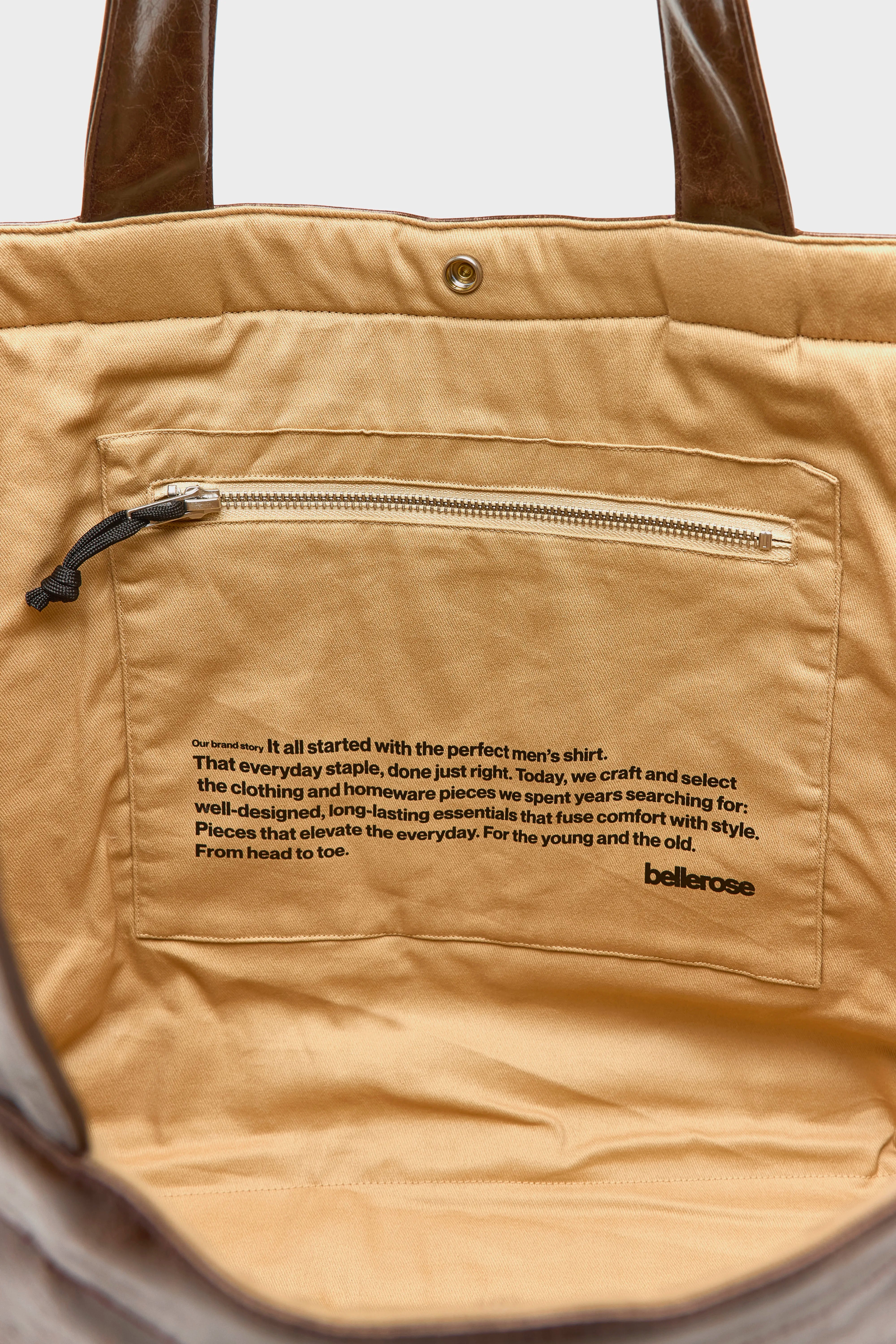 Hette shopping bag (252 / W / MOKKA)