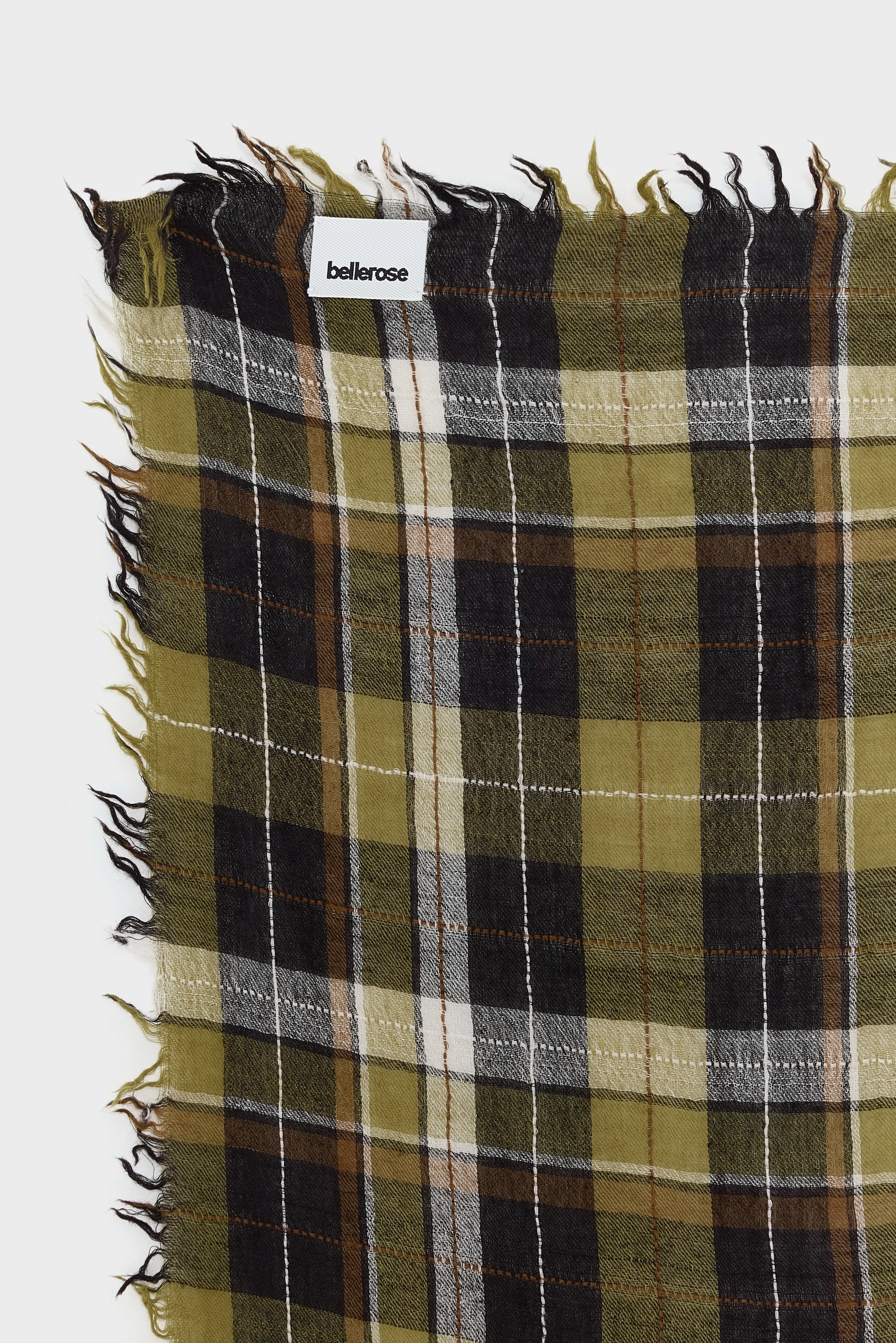 Soli weaved scarf (252 / W / CHECK B)