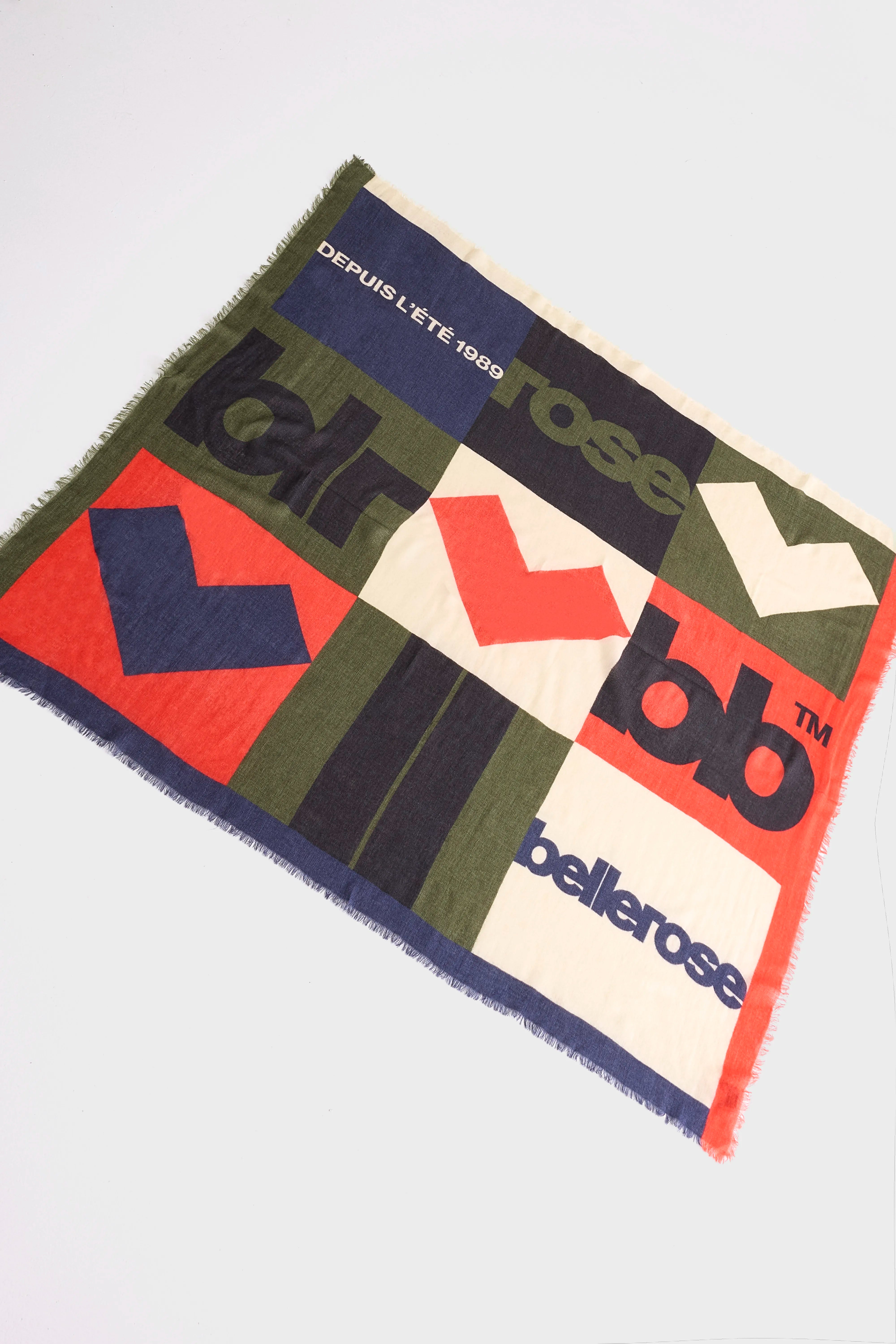 Écharpe Carrée Sose - Multicolour Pour Femme | Bellerose