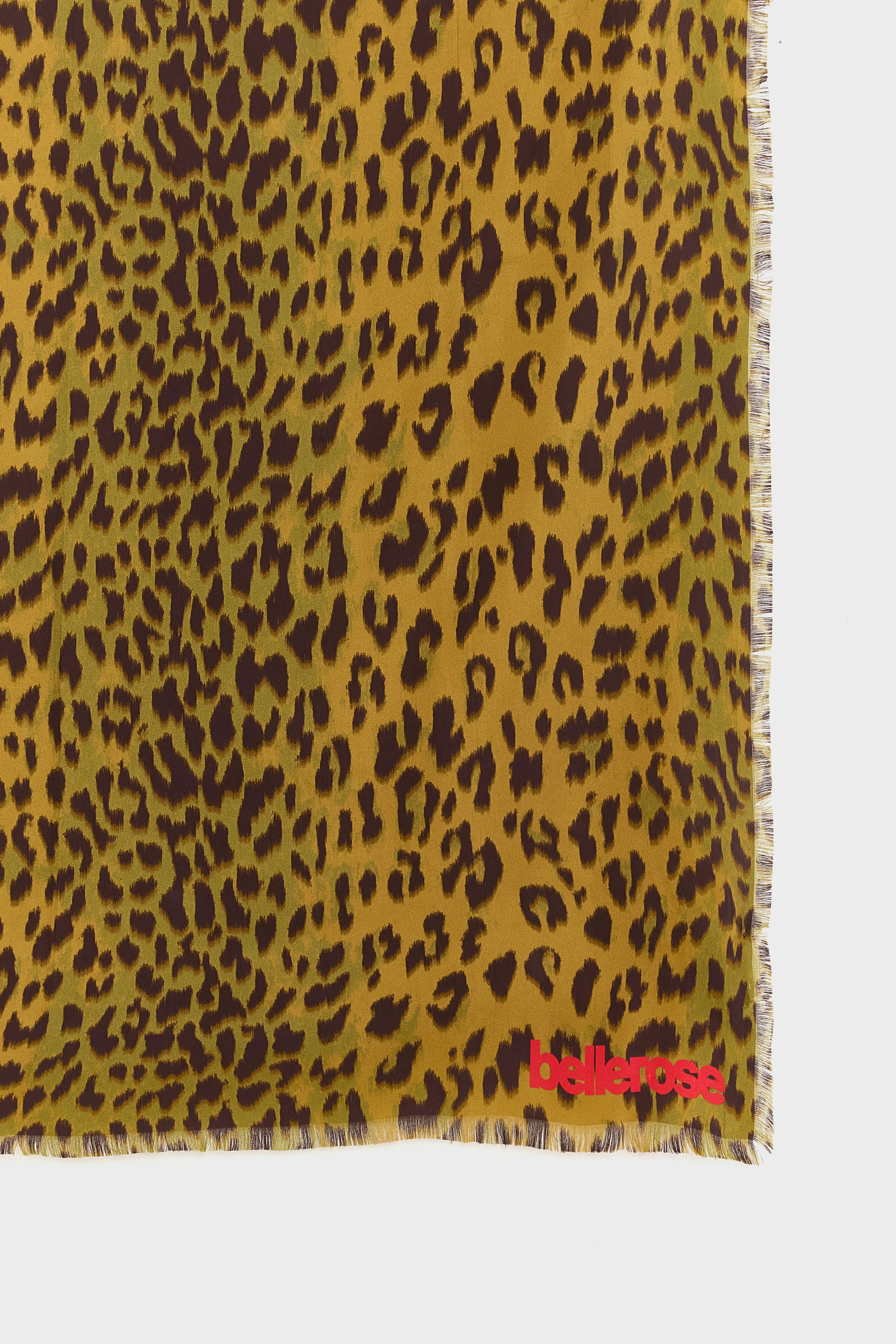 Écharpe Léopard Syvon - Candy / Soil / Tabac Pour Femme | Bellerose