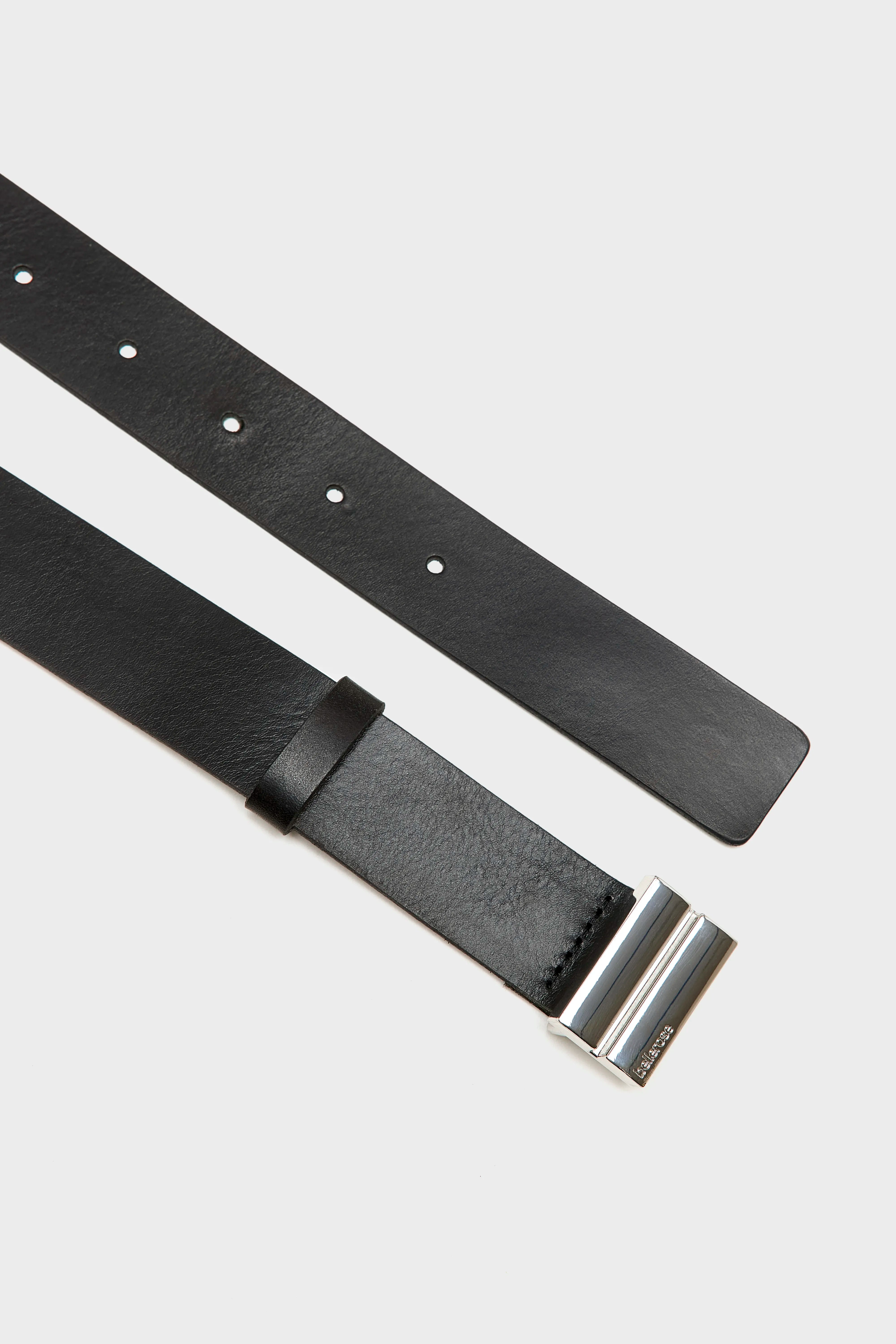 Sony zwarte leren riem (252 / W / BLACK)