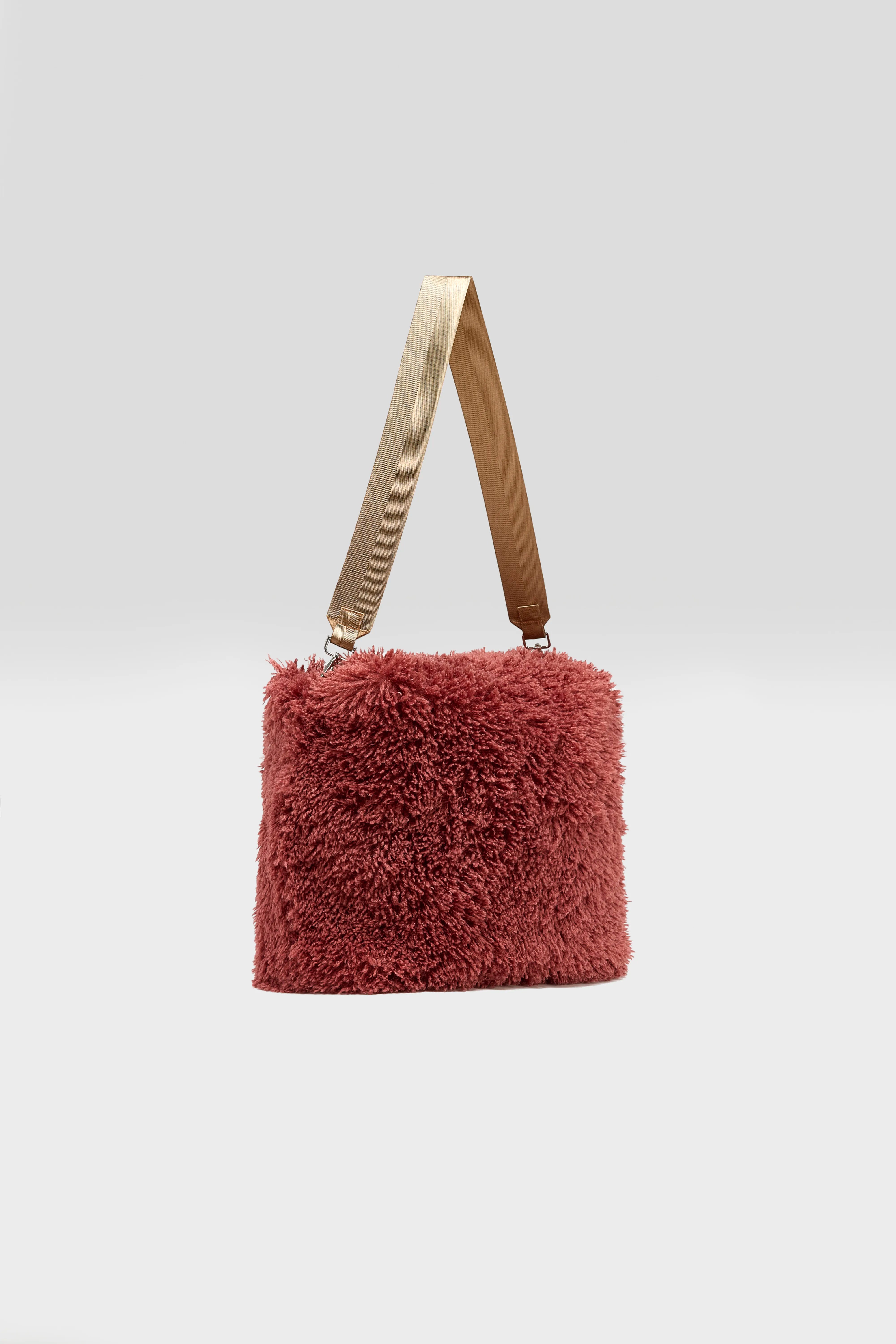 Hela faux fur schoudertas (252 / W / CAPRI)