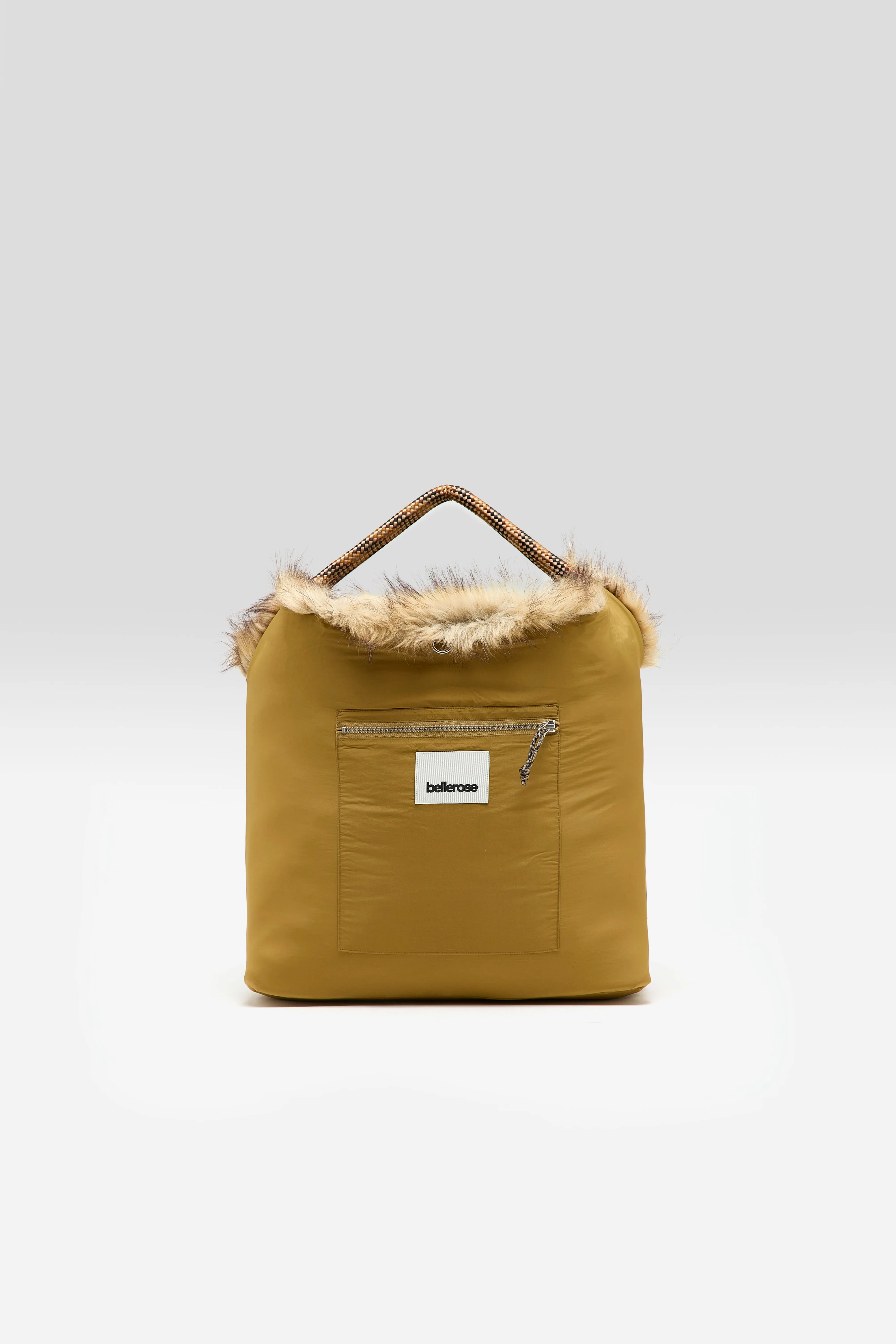 Hela Shoulder Bag - Dark roast / Savanna For Women | Bellerose