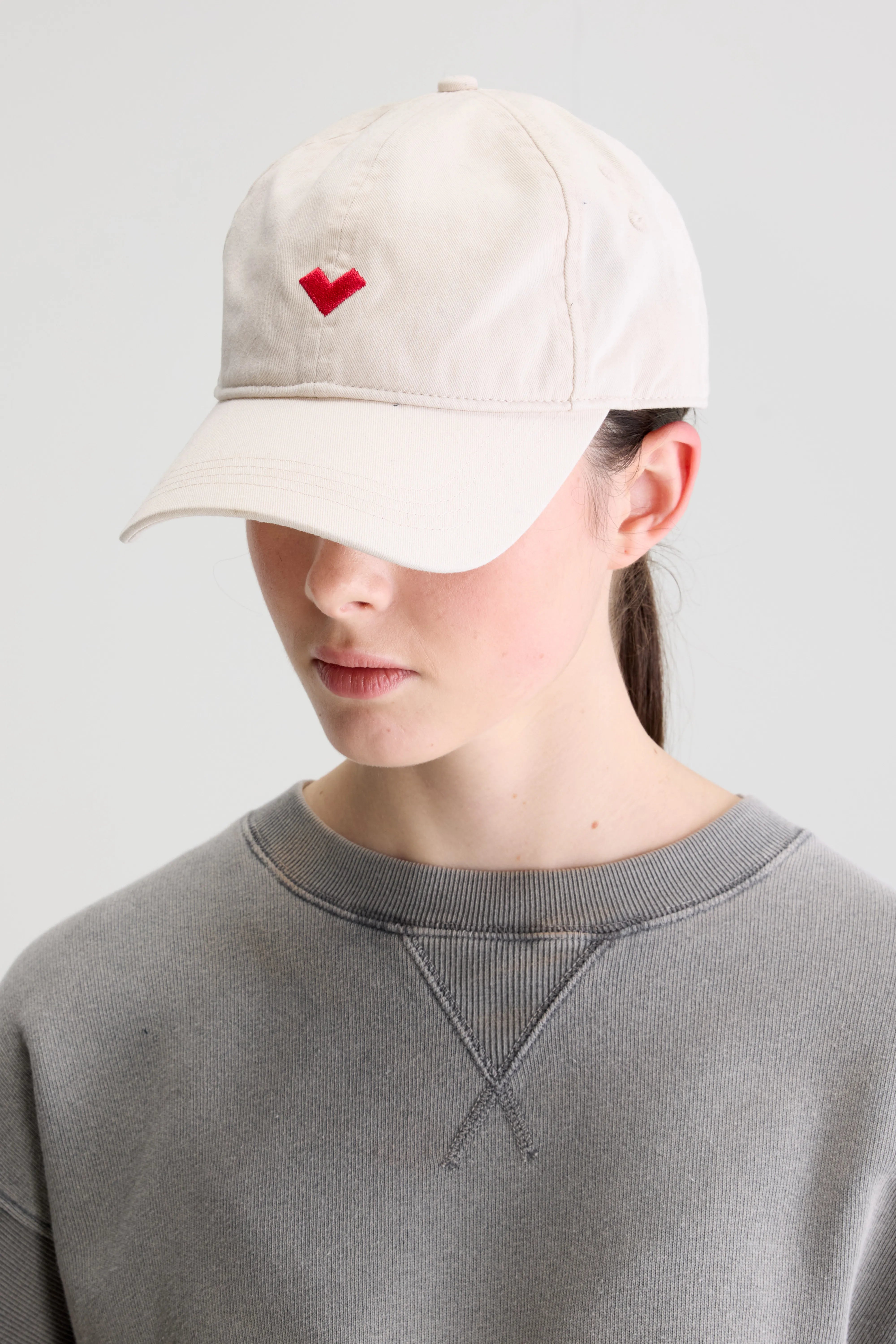Casquette Classique Écru Dacor - Poppy / Swan Pour Unisexe | Bellerose