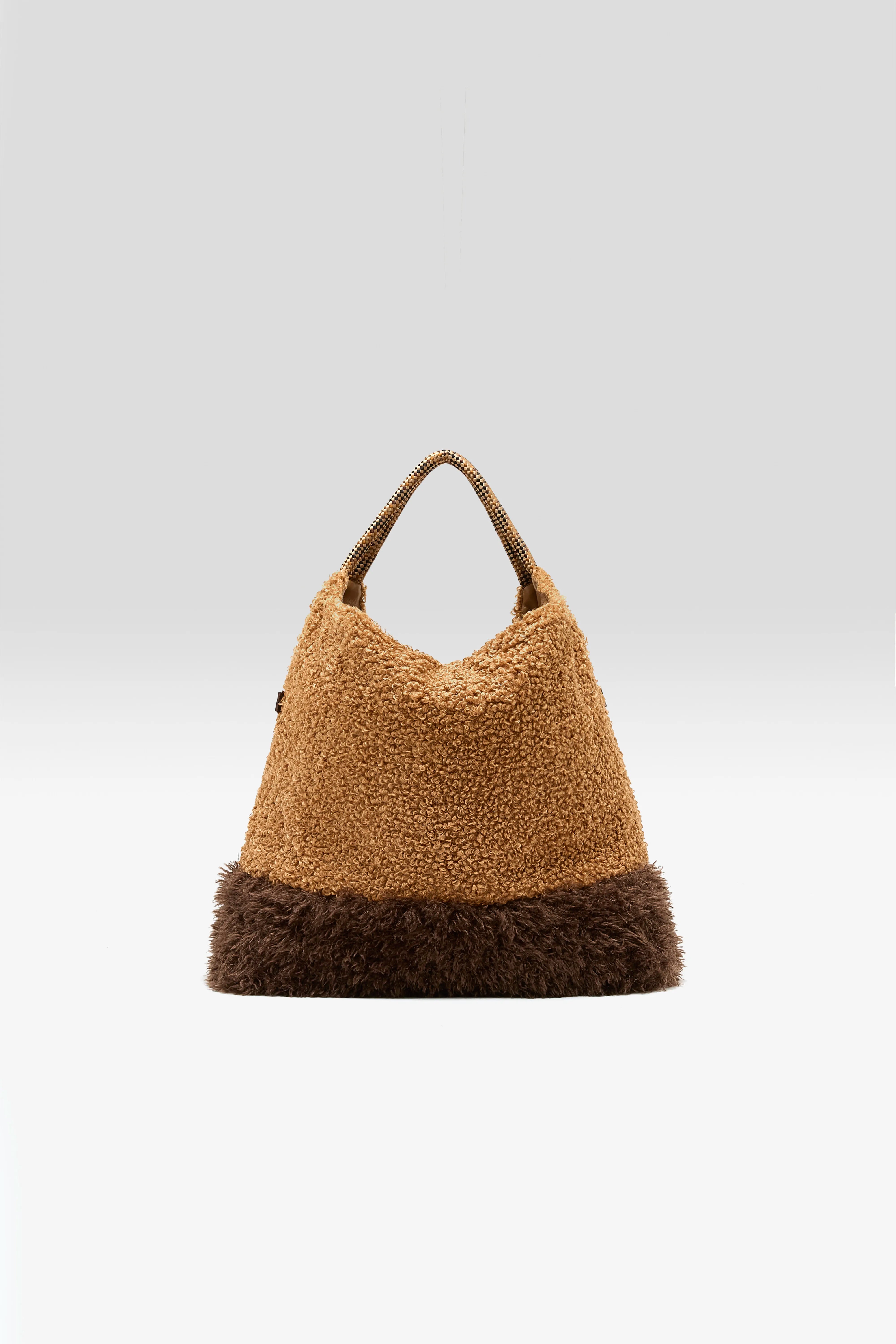 Helado Schoudertas - Dark roast / Suede Voor Dames | Bellerose