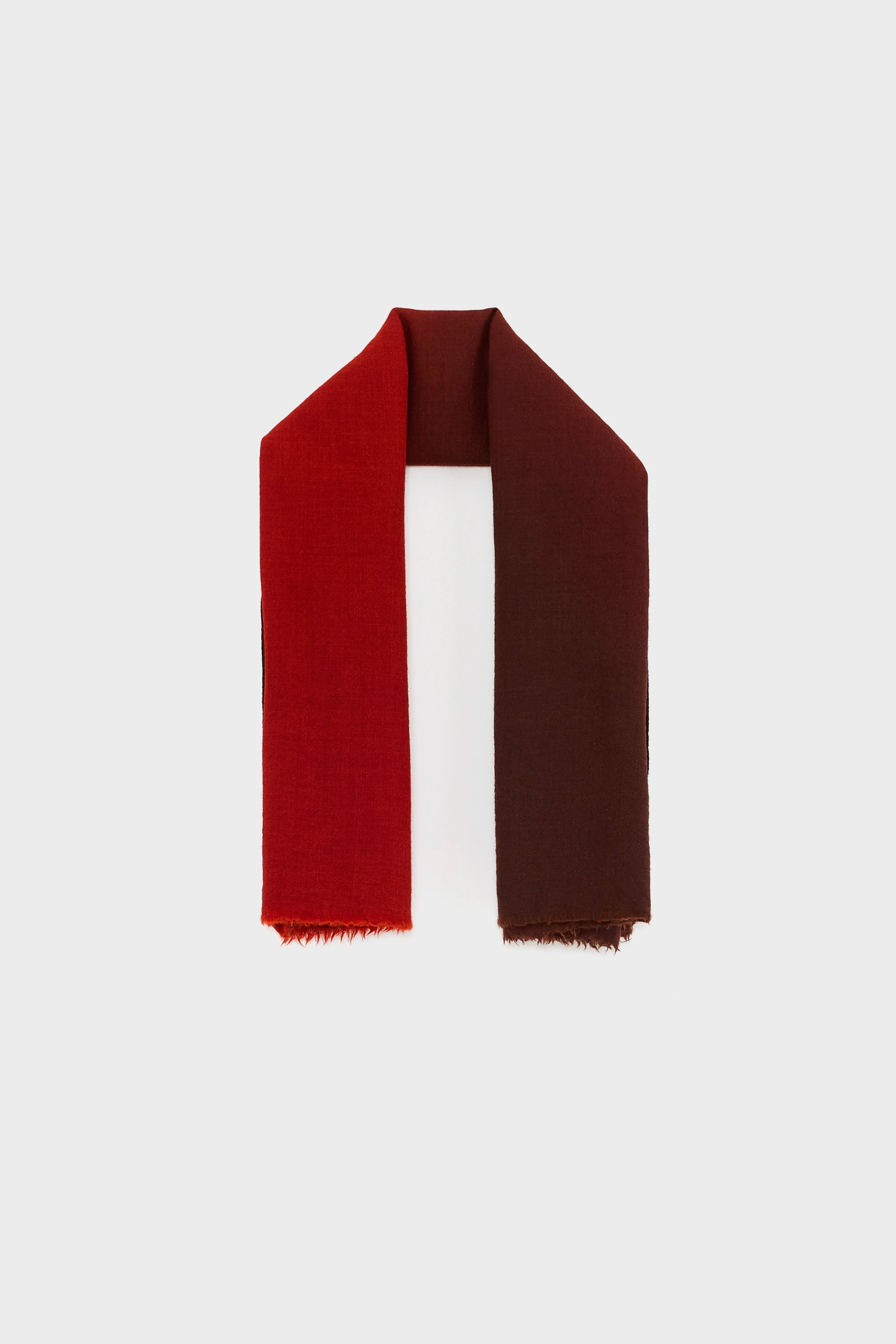 Écharpe Carrée Seepy - Dark roast / Dried tomato Pour Femme | Bellerose