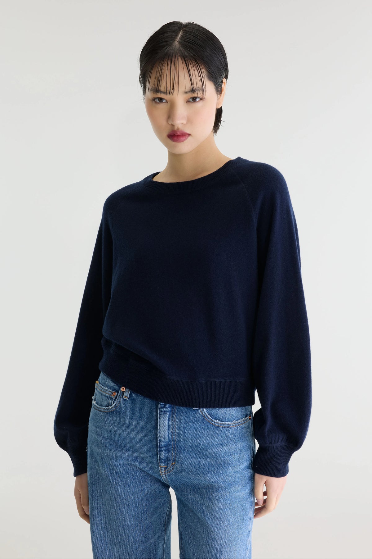 Pull Col Rond Spanne - Parker Pour Femme | Bellerose