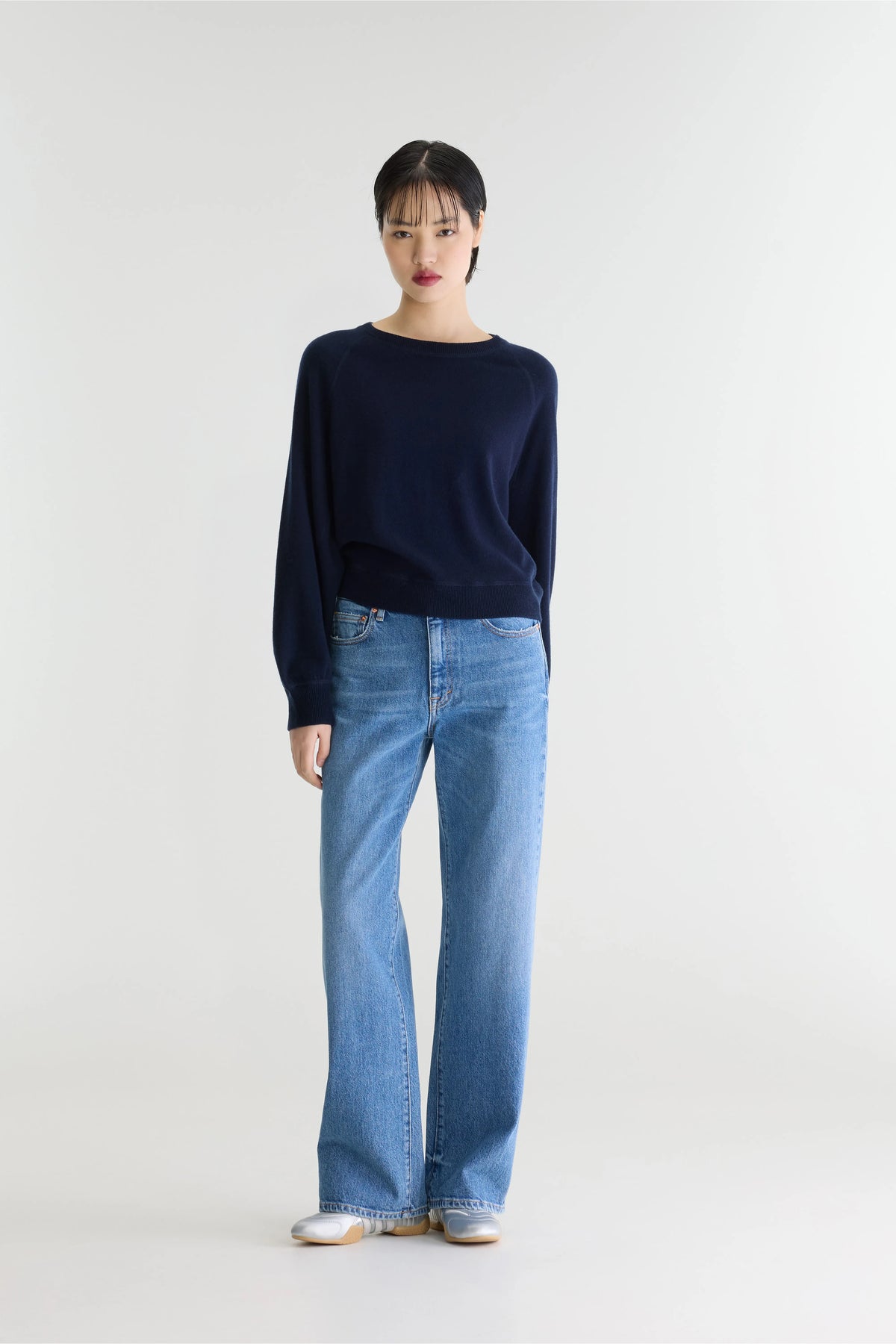 Pull Col Rond Spanne - Parker Pour Femme | Bellerose