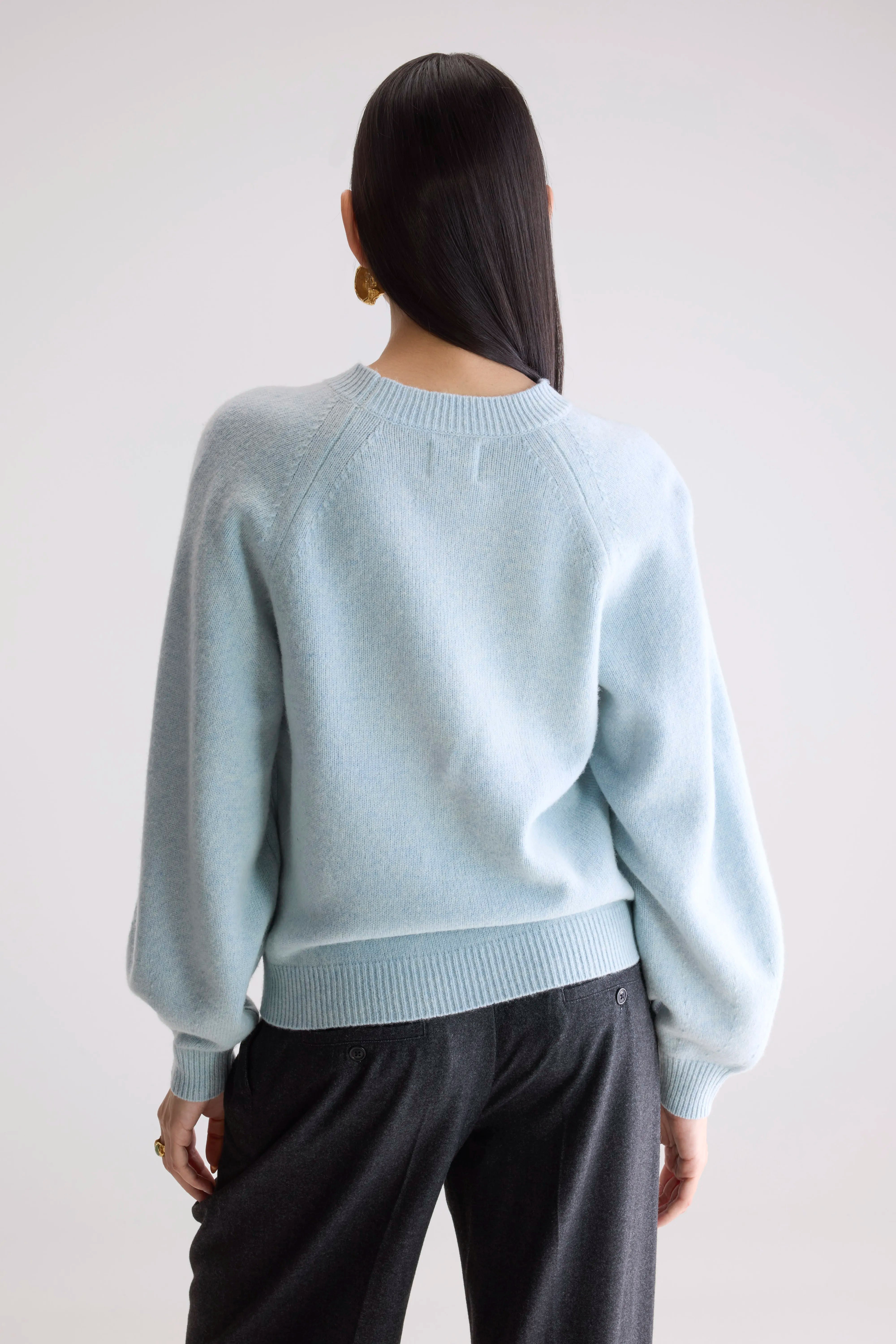Ameka Crewneck Sweater - Ice cube For Women | Bellerose
