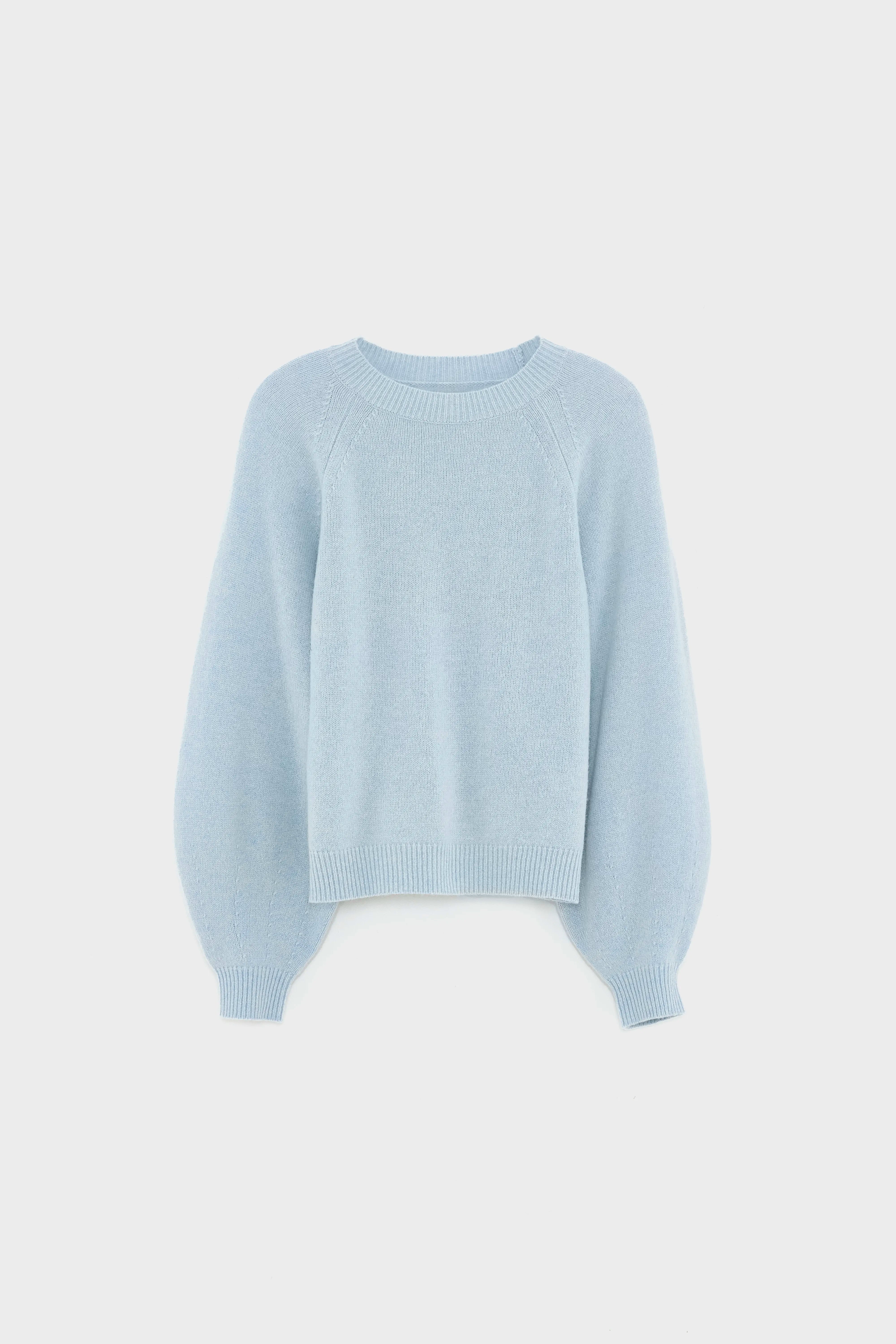 Pull col rond Ameka (252 / W / ICE CUBE)
