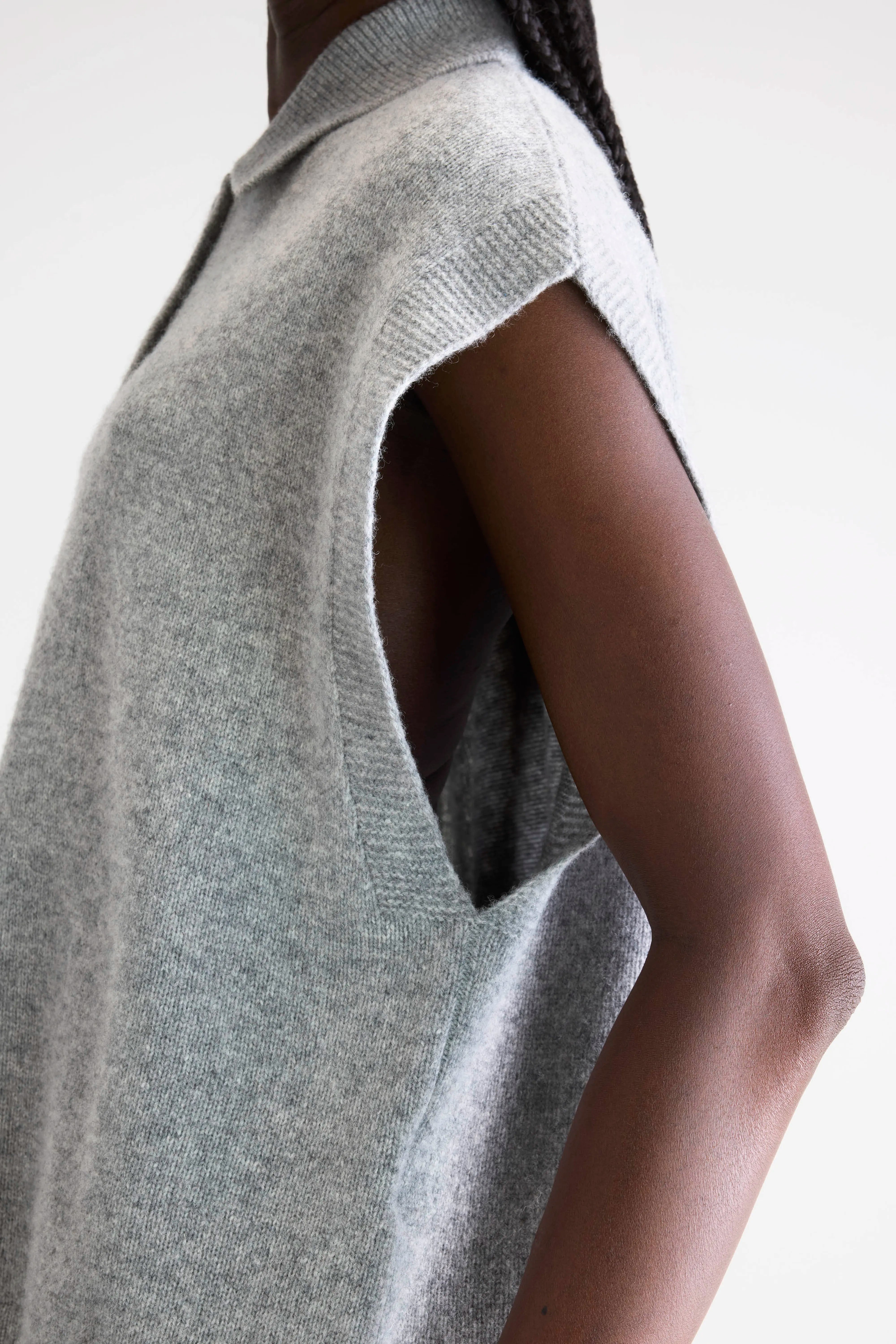 Pull sans manches Ameson (252 / W / H. GREY)