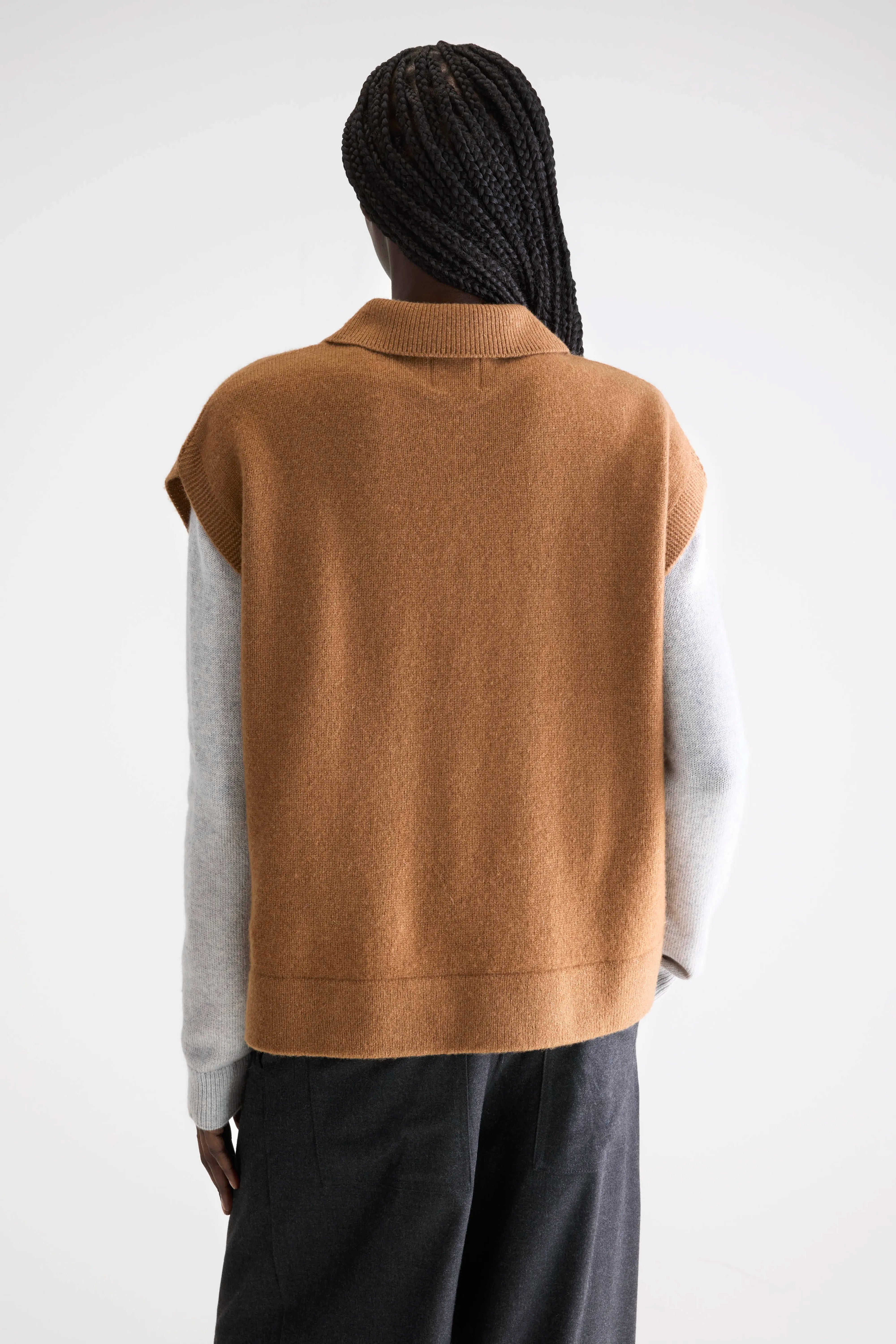 Ameson Mouwloze Trui - Monk Voor Dames | Bellerose