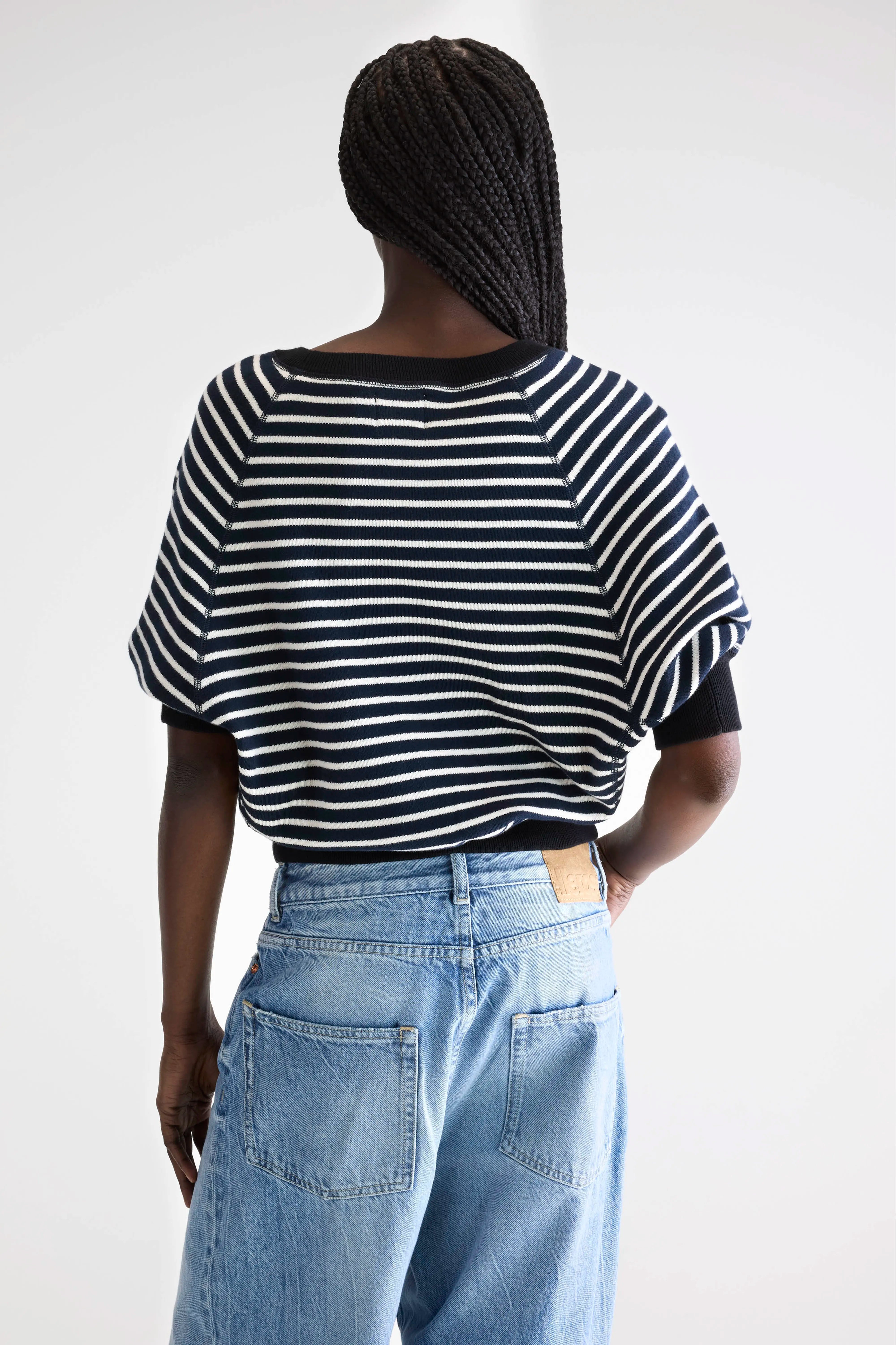 Anglet crewneck sweater (252 / W / STRIPE B)
