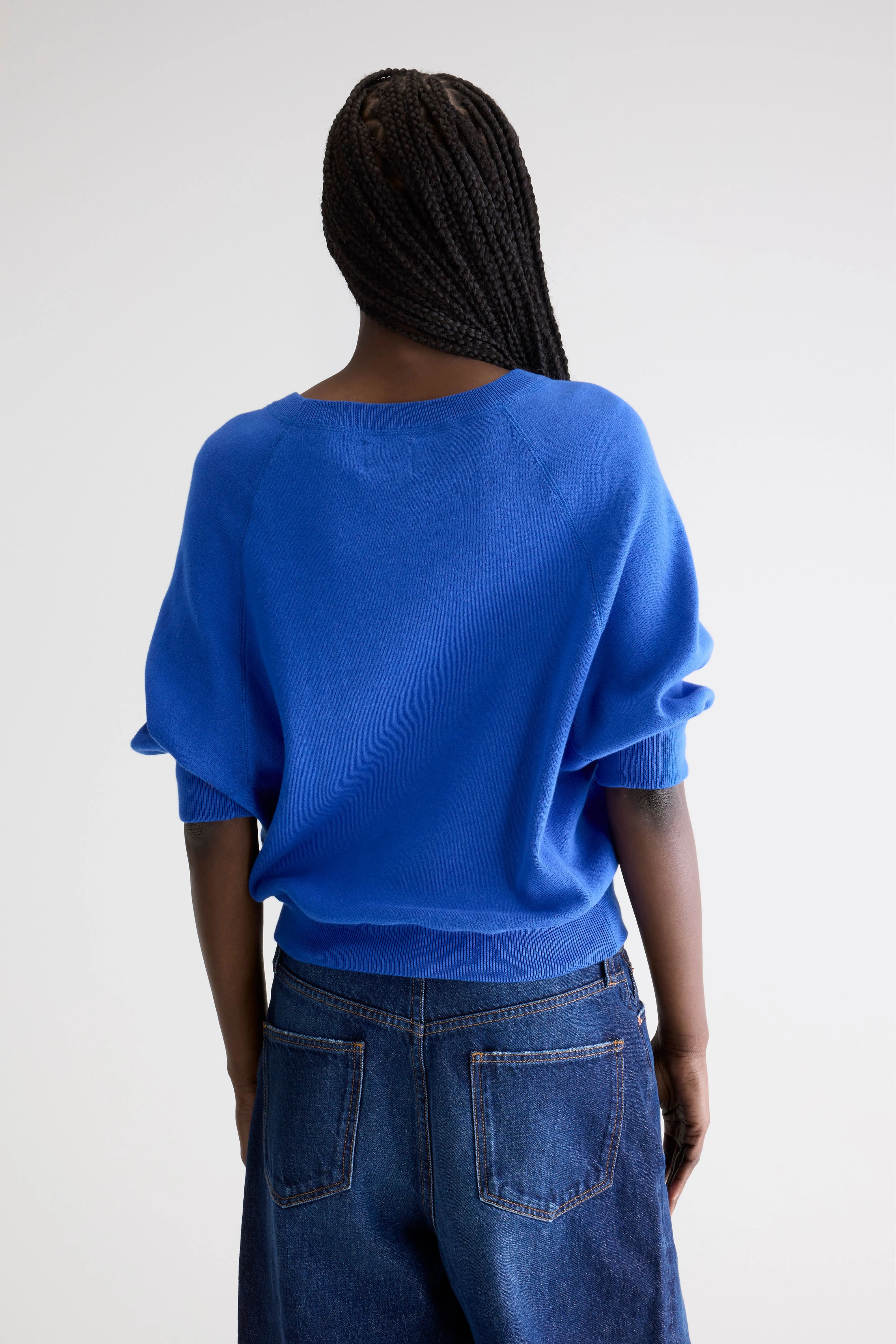 Anglet crewneck sweater (252 / W / LAZULI)