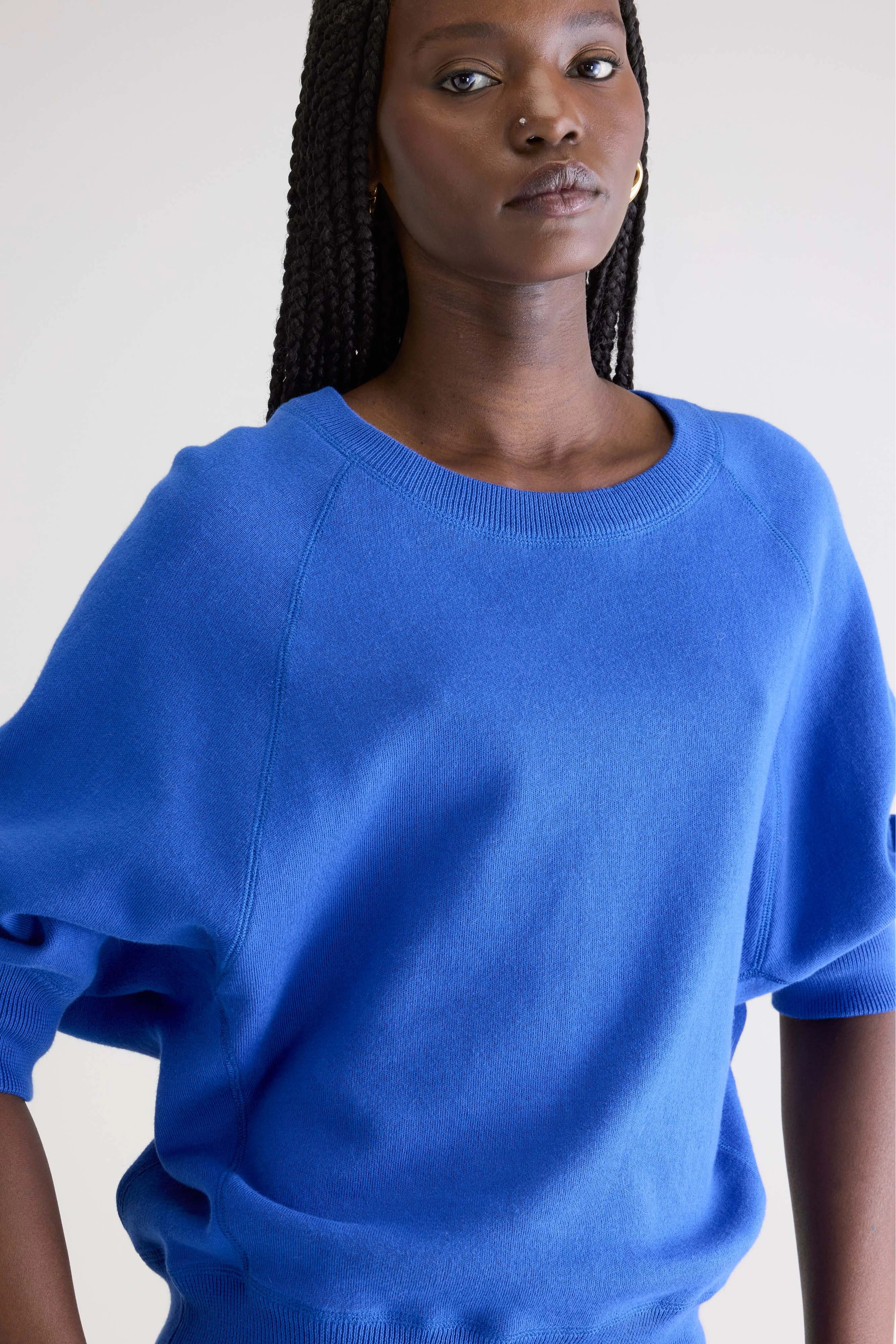 Anglet crewneck sweater (252 / W / LAZULI)