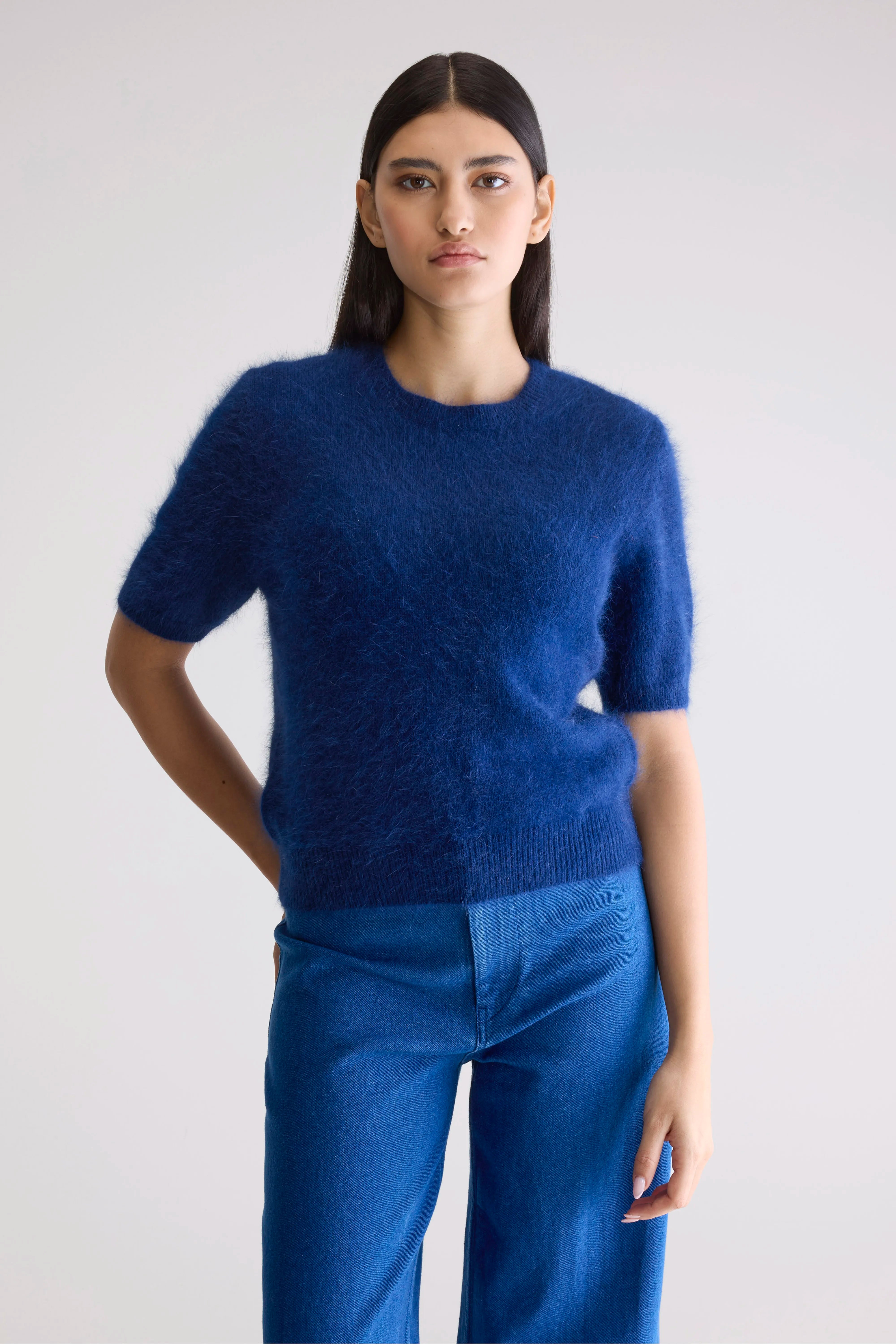 Datad Trui In Angoramix - Worker Voor Dames | Bellerose