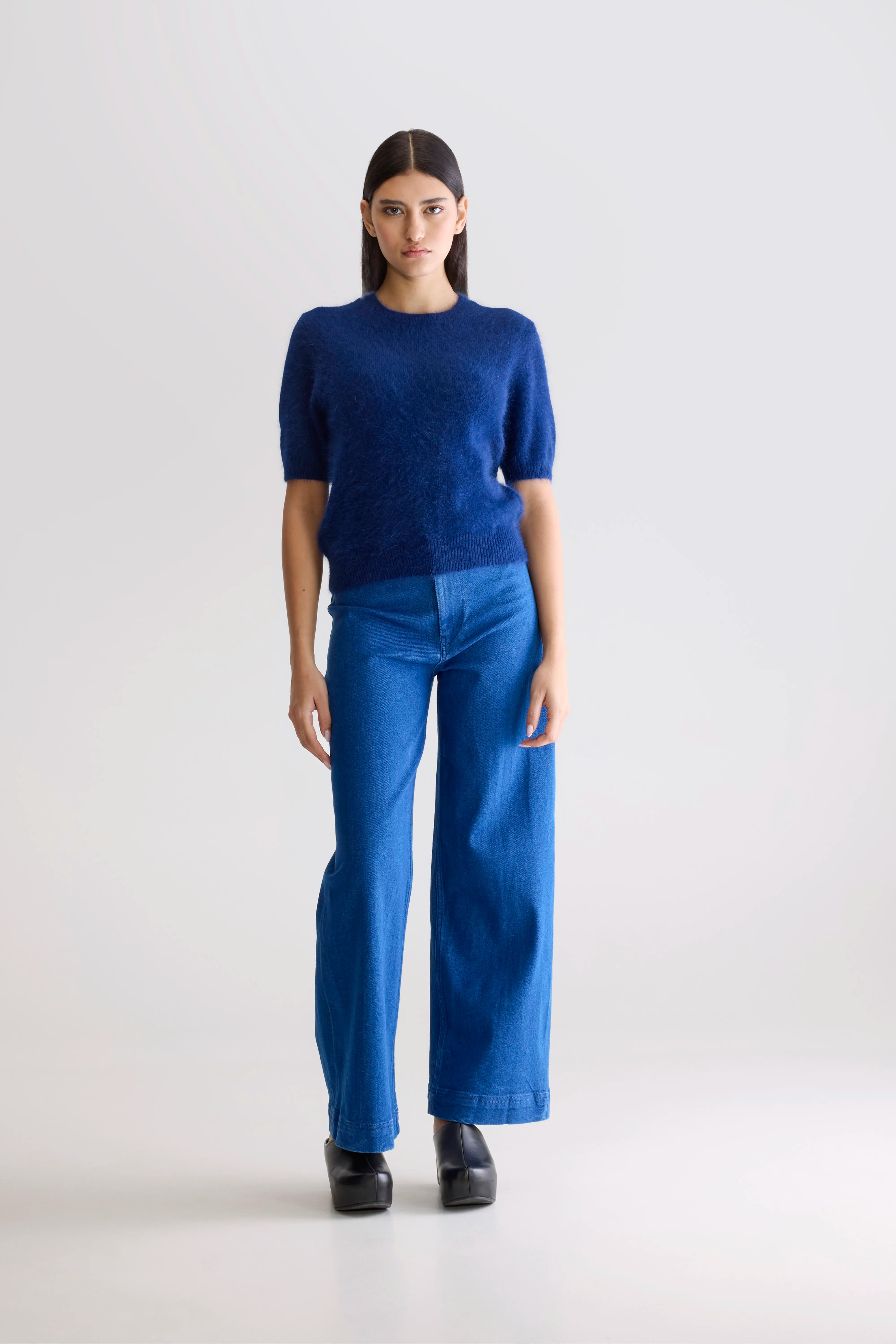 Datad Trui In Angoramix - Worker Voor Dames | Bellerose