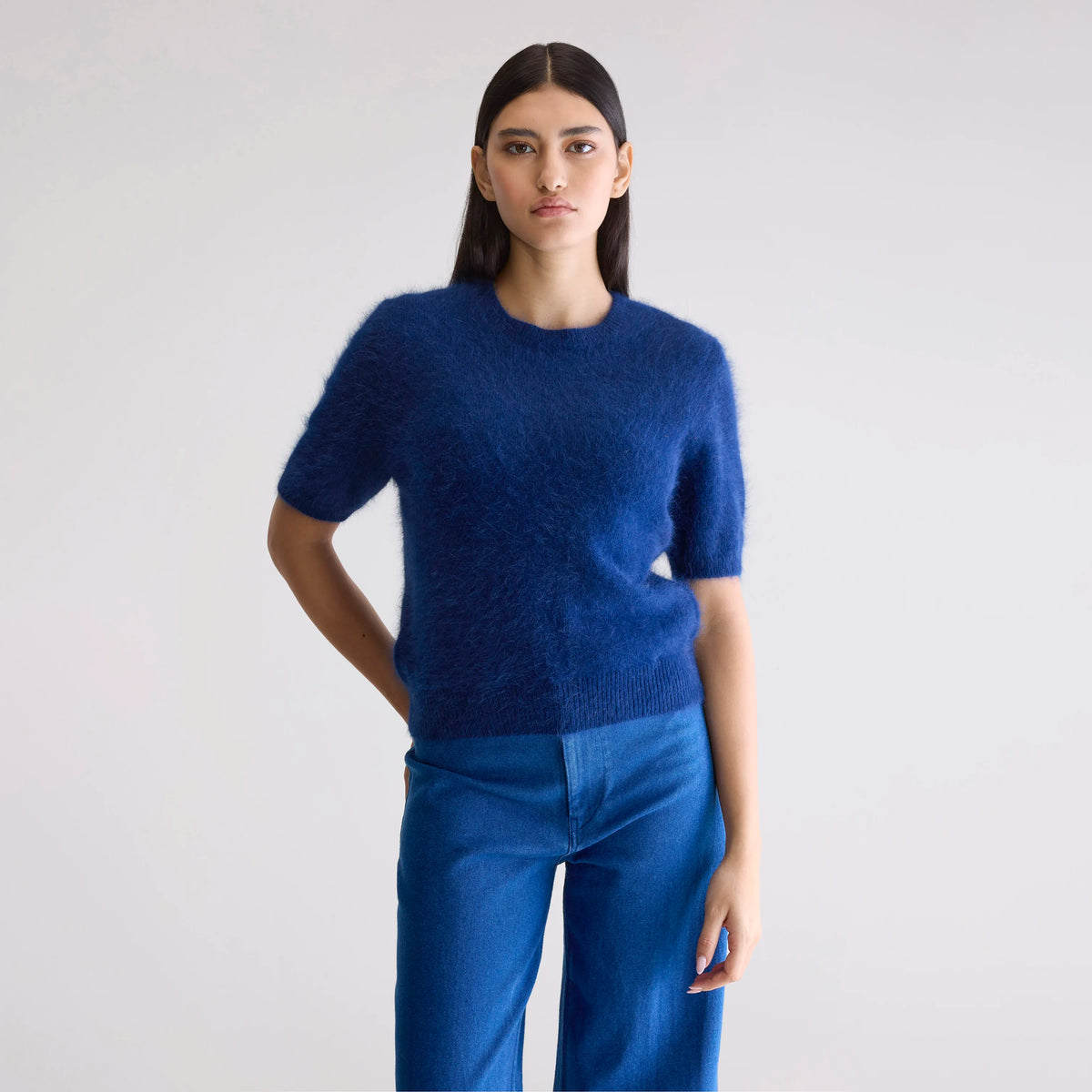 Soft blue sweater for women | Bellerose