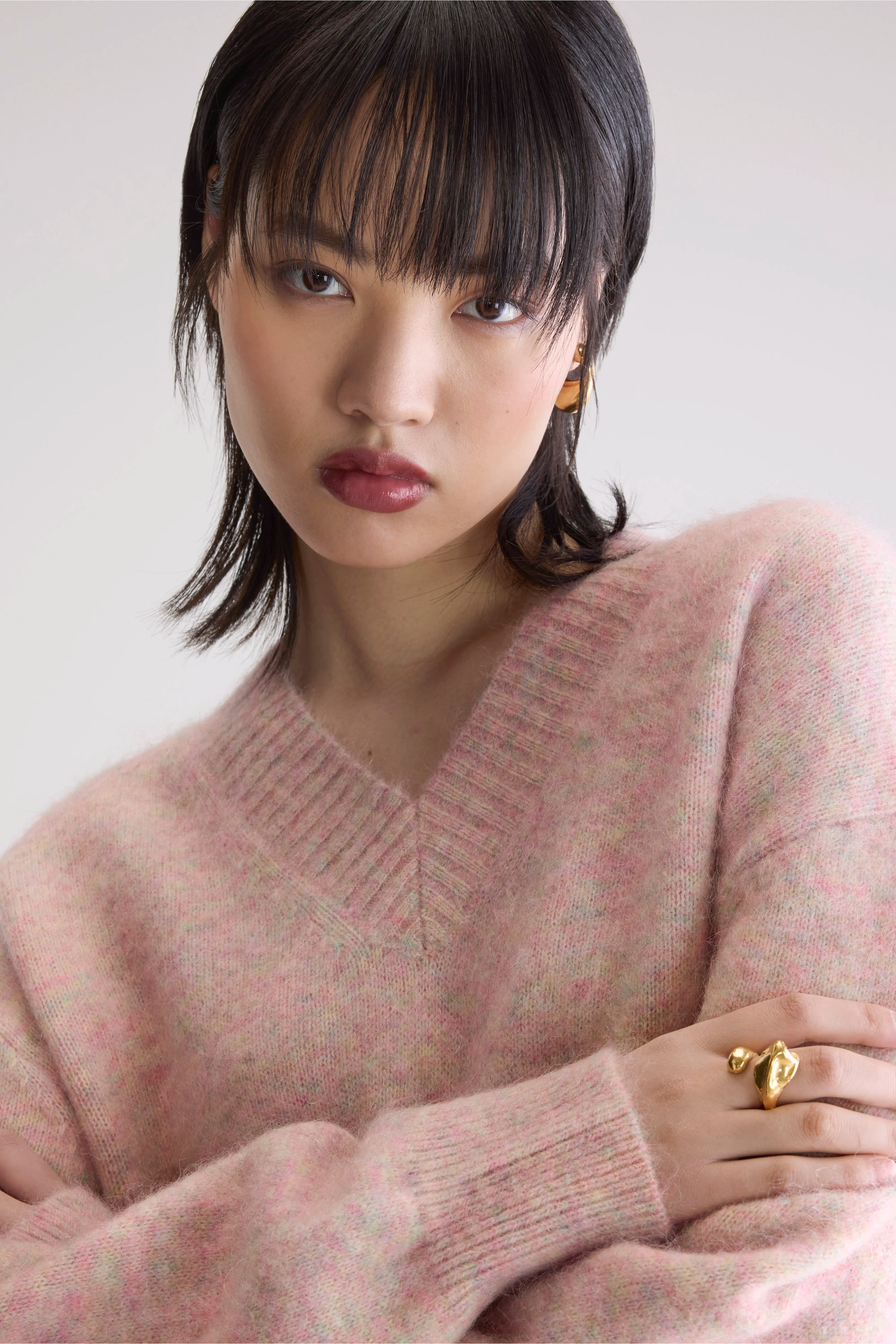 Auris Long Sweater (252 / W / COMBO A)