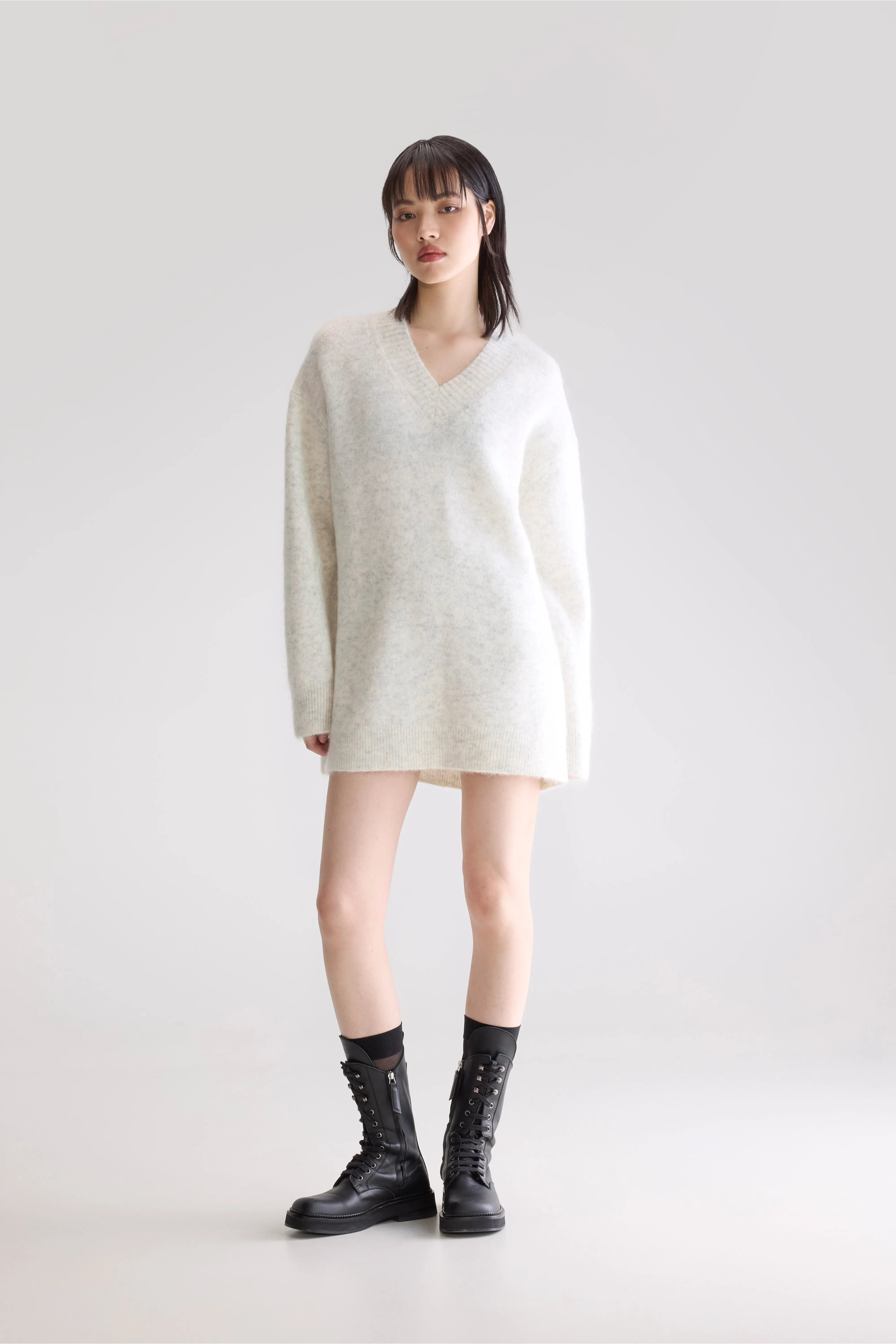 Auris Long Sweater (252 / W / COMBO C)