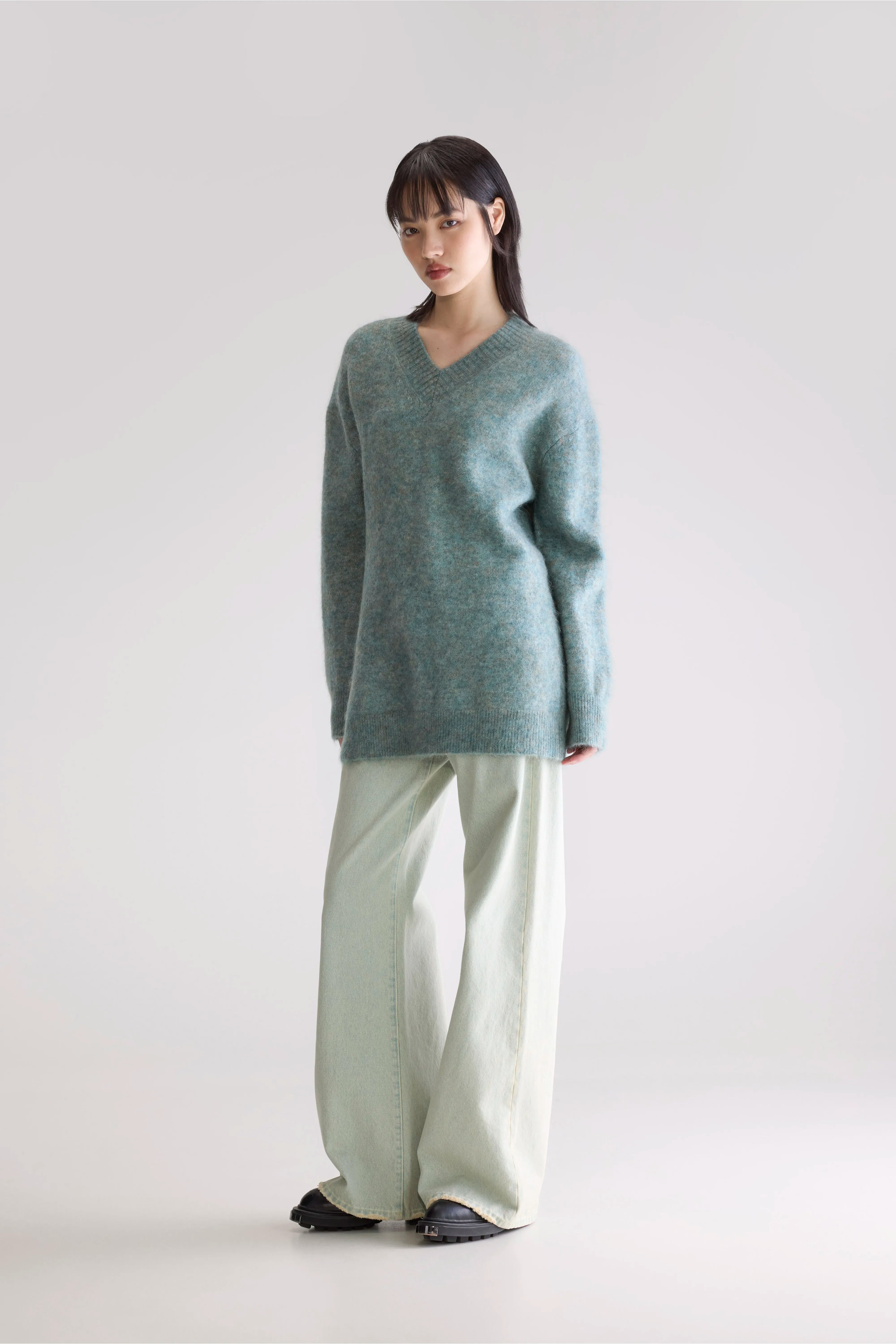 Auris Long Sweater (252 / W / COMBO E)