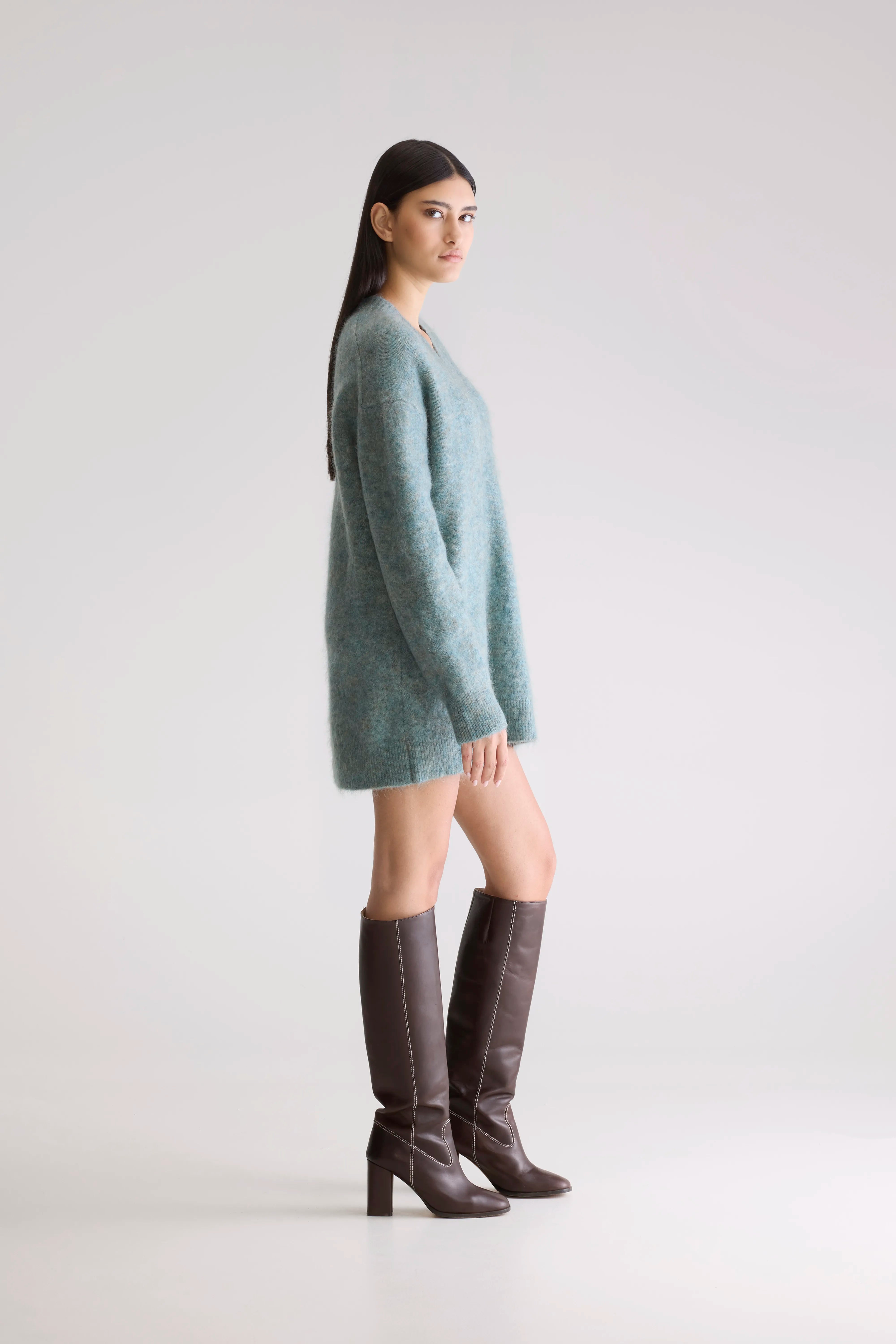 Auris Long Sweater (252 / W / COMBO E)