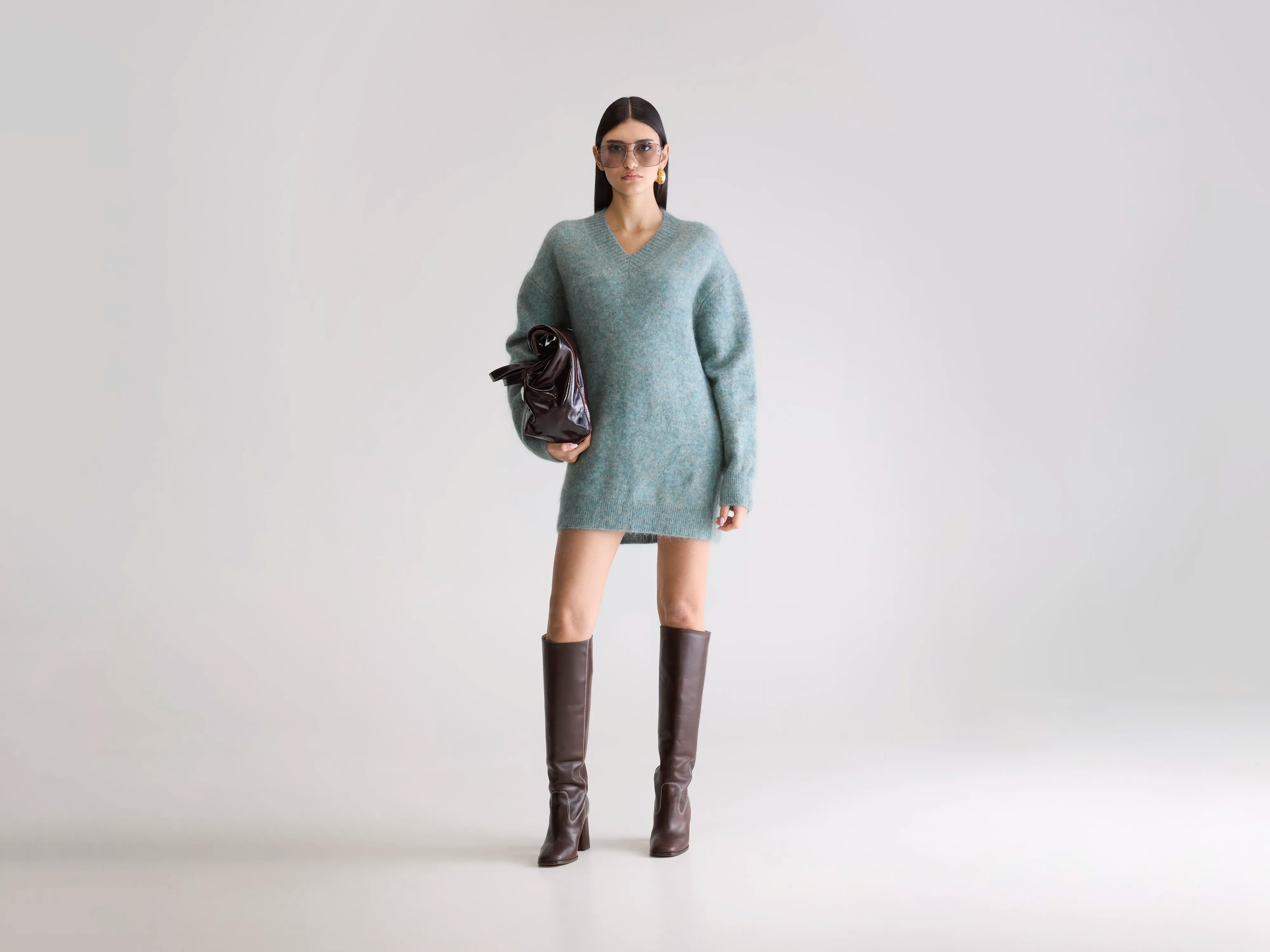 Auris Long Sweater (252 / W / COMBO E)