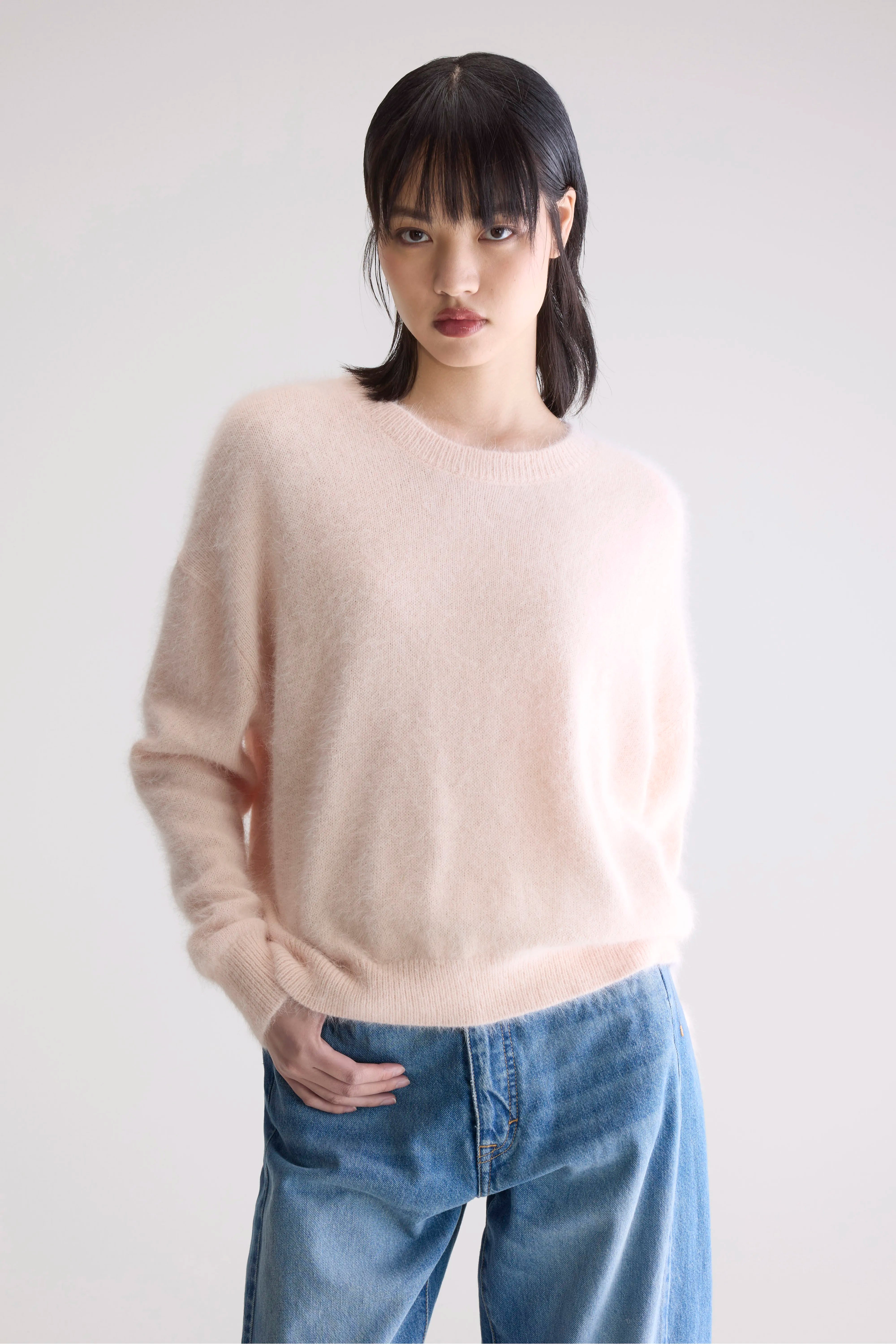 Datus Angora-blend Sweater - Quartz For Women | Bellerose