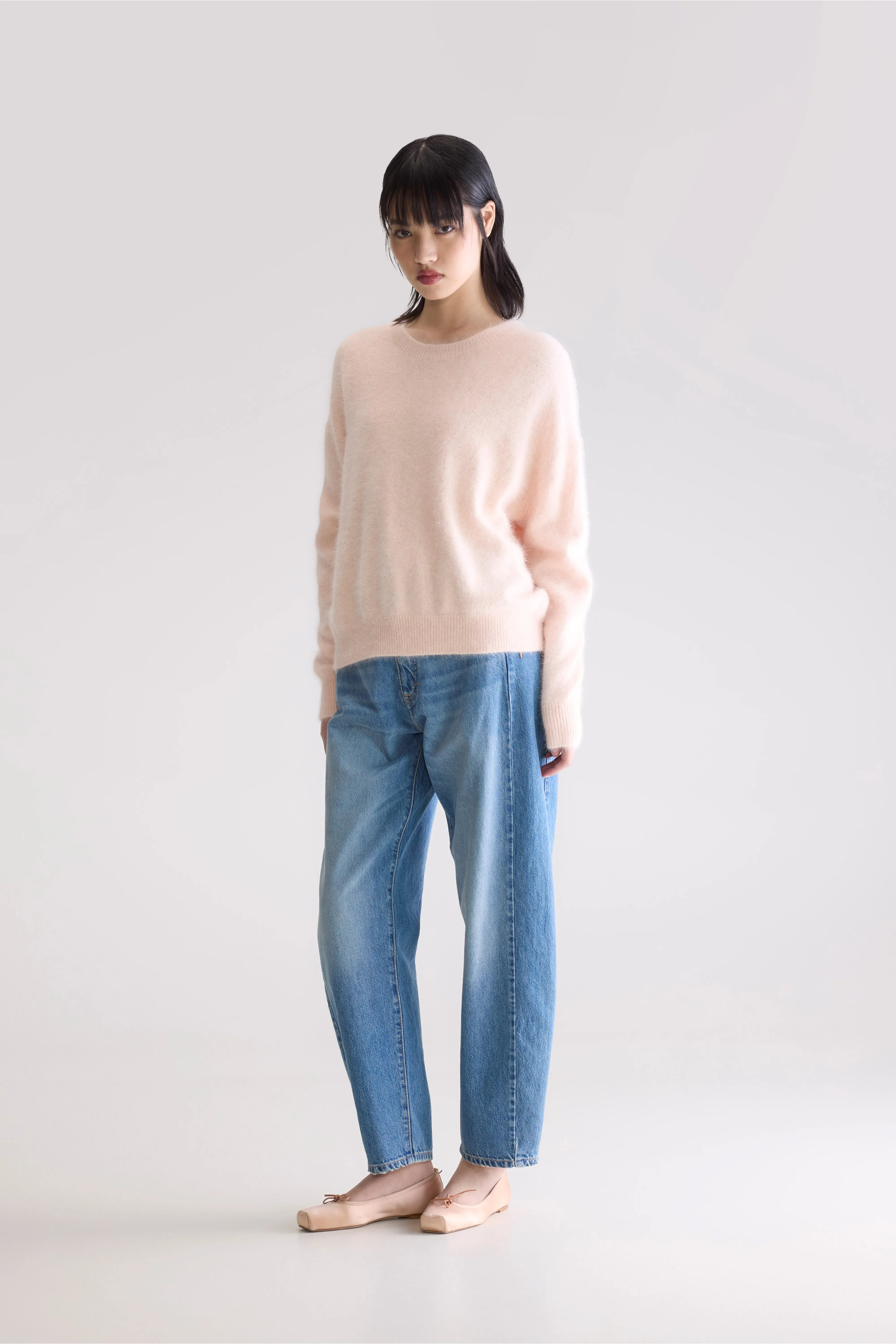 Datus Angora-blend Sweater - Quartz For Women | Bellerose