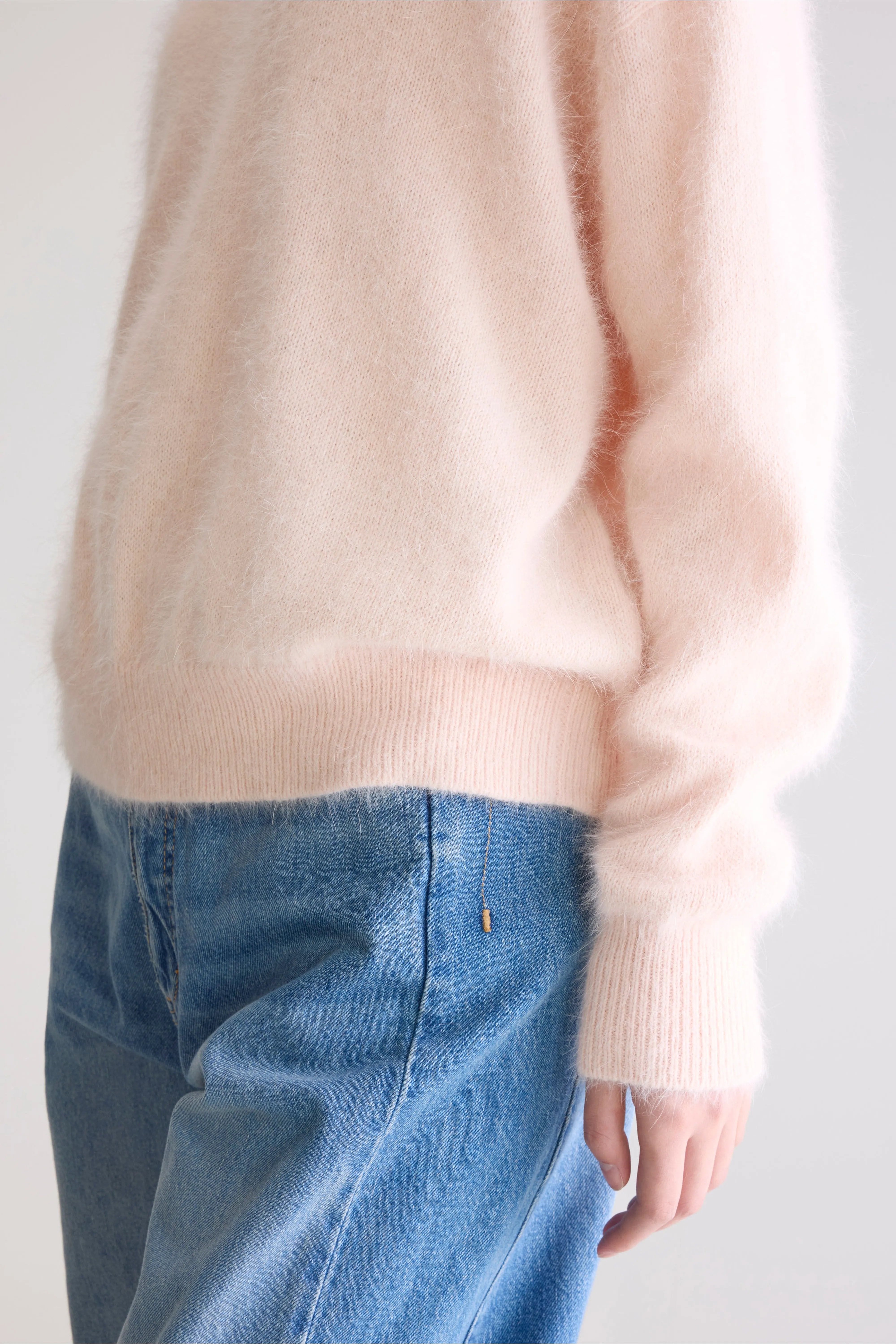 Datus angora-blend sweater (252 / W / QUARTZ)