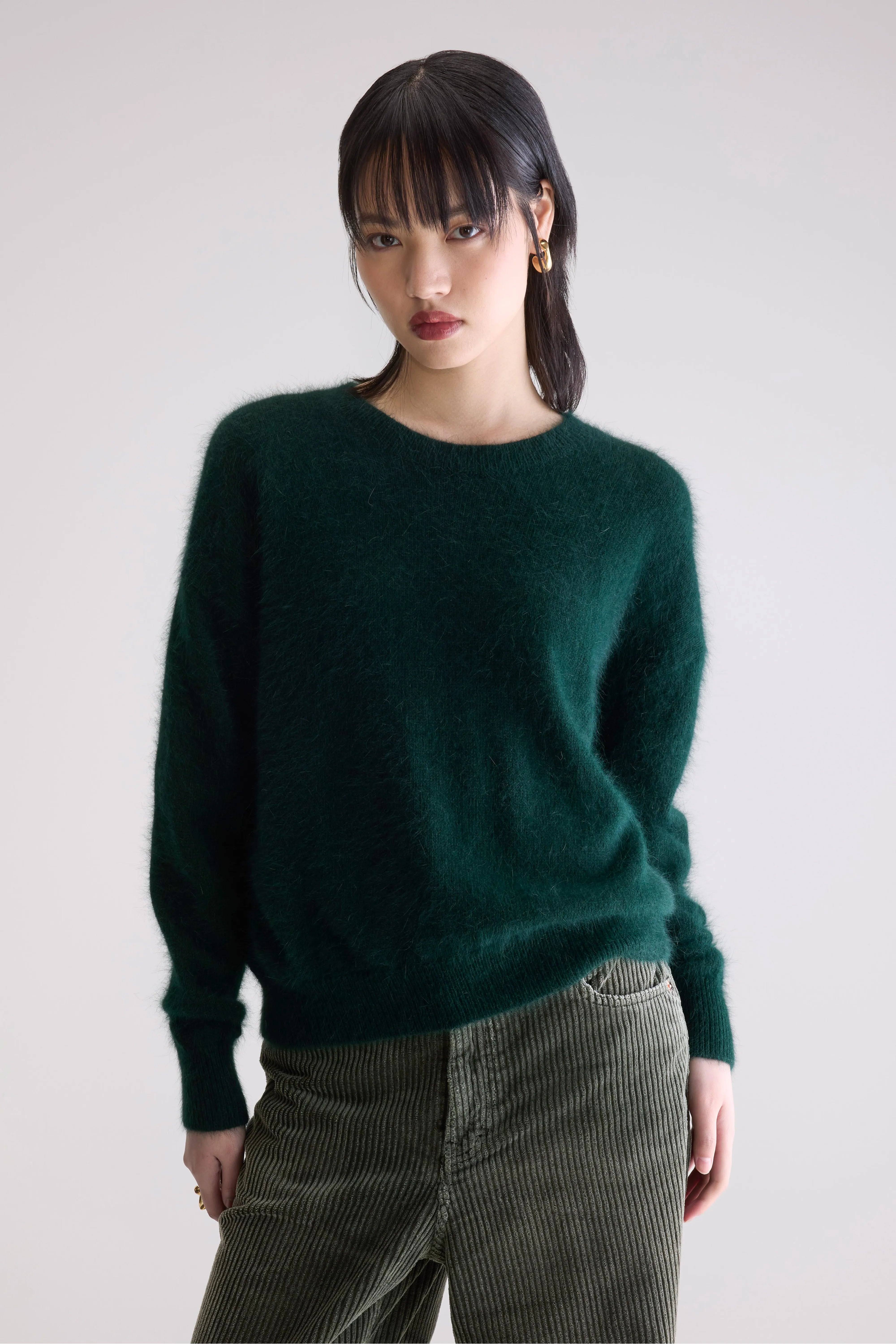 Pull En Angora Datus - Kombu Pour Femme | Bellerose