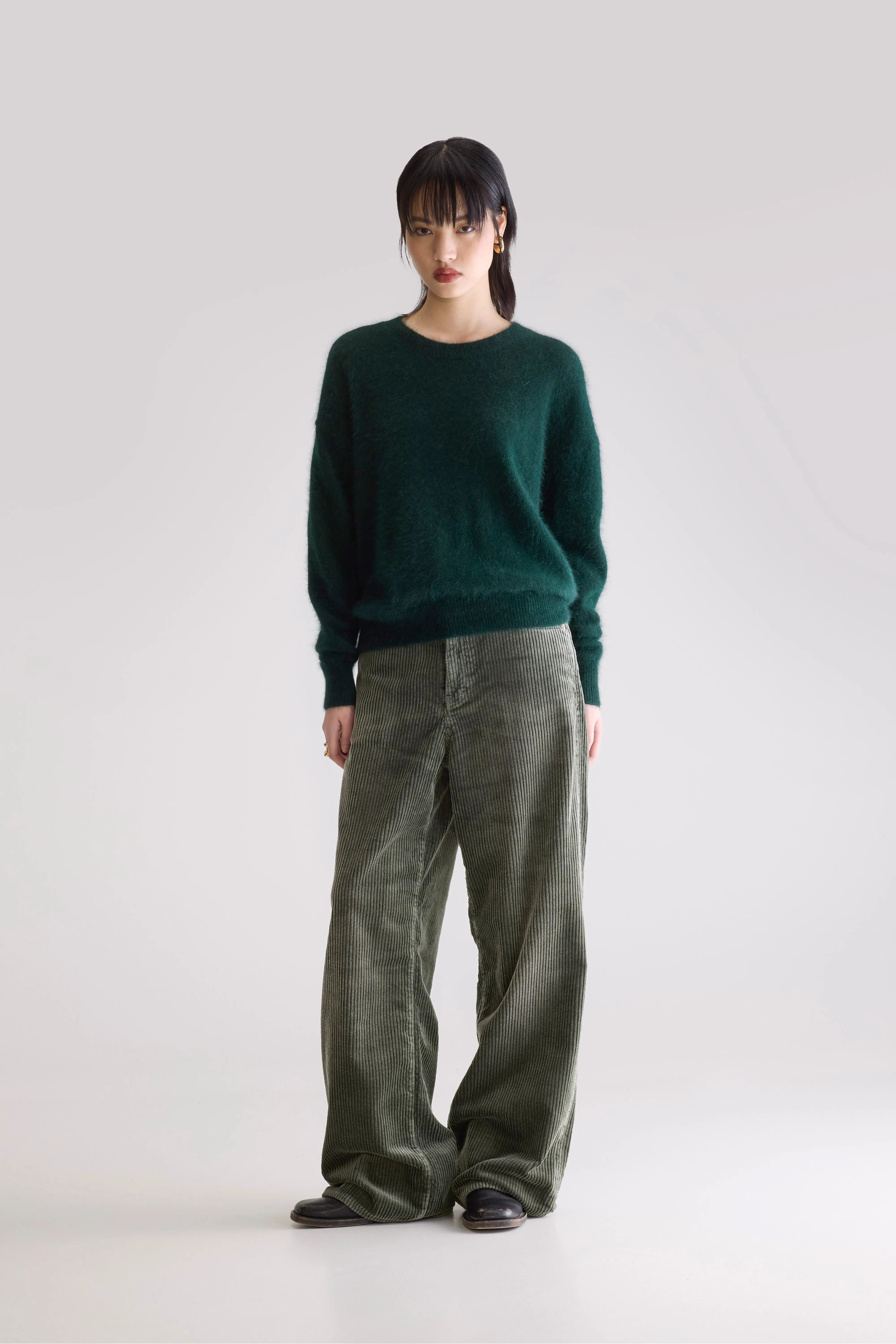 Pull En Angora Datus - Kombu Pour Femme | Bellerose