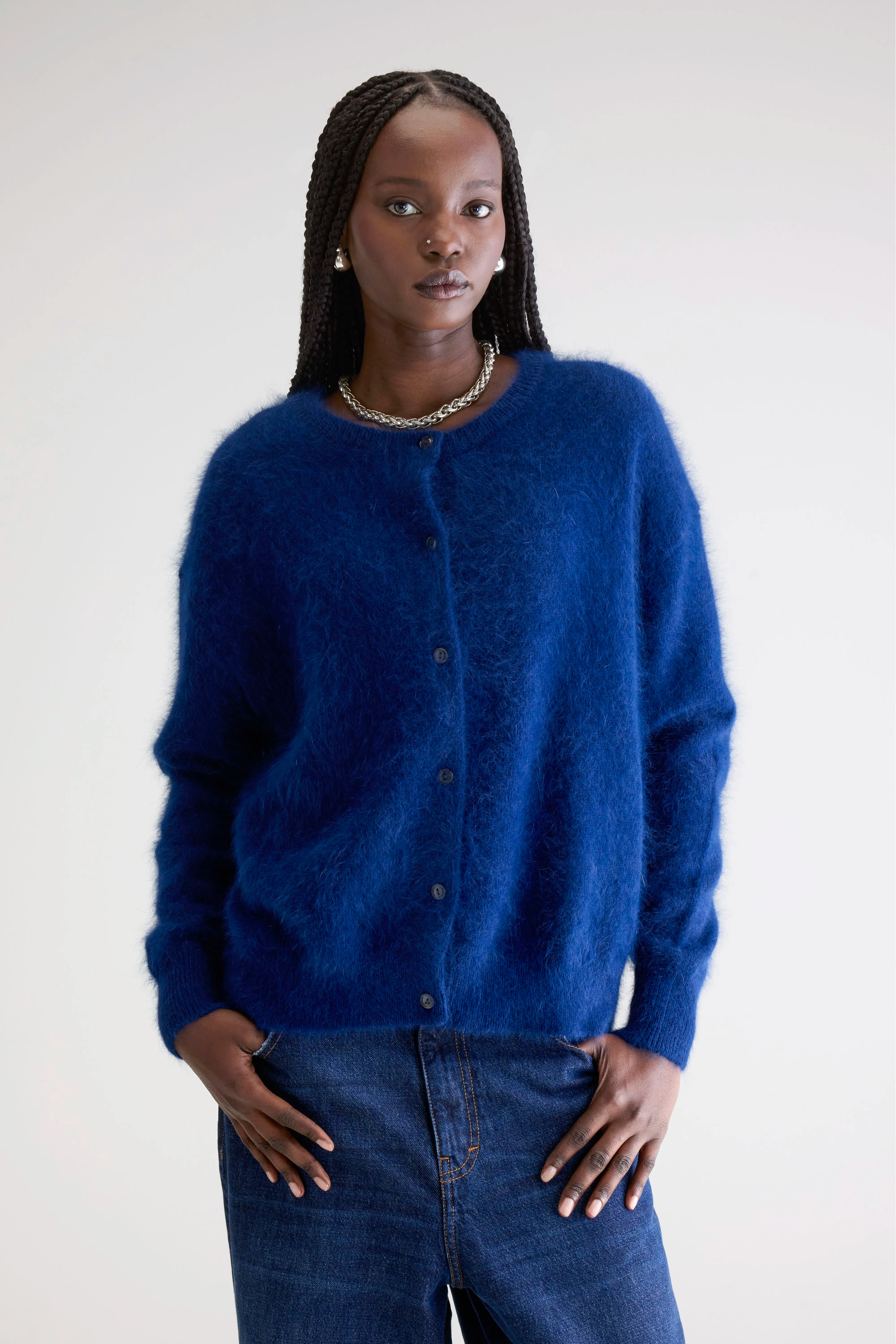 Cardigan En Angora Dathan - Worker Pour Femme | Bellerose