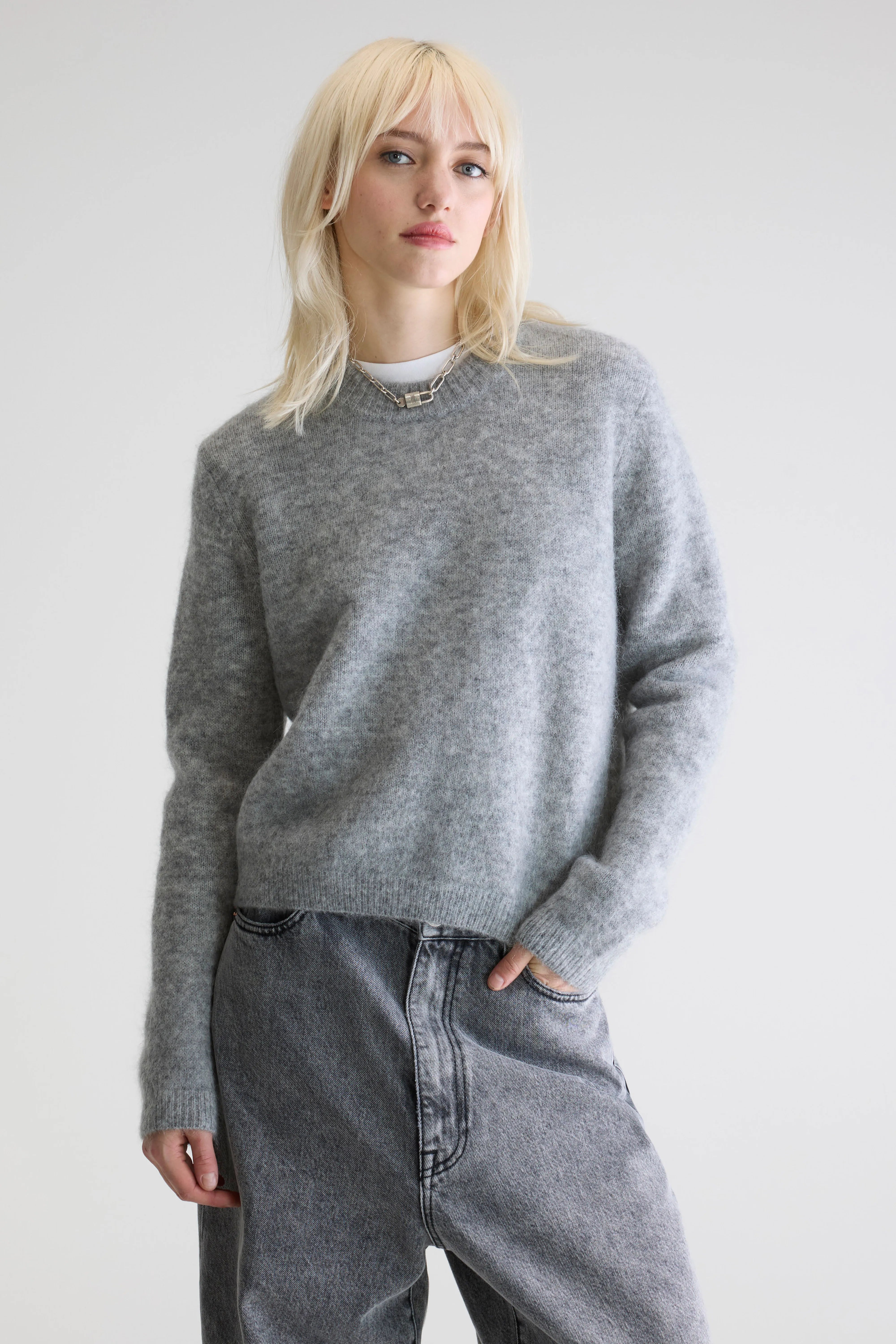 Pull Slim Auron - H. grey Pour Femme | Bellerose