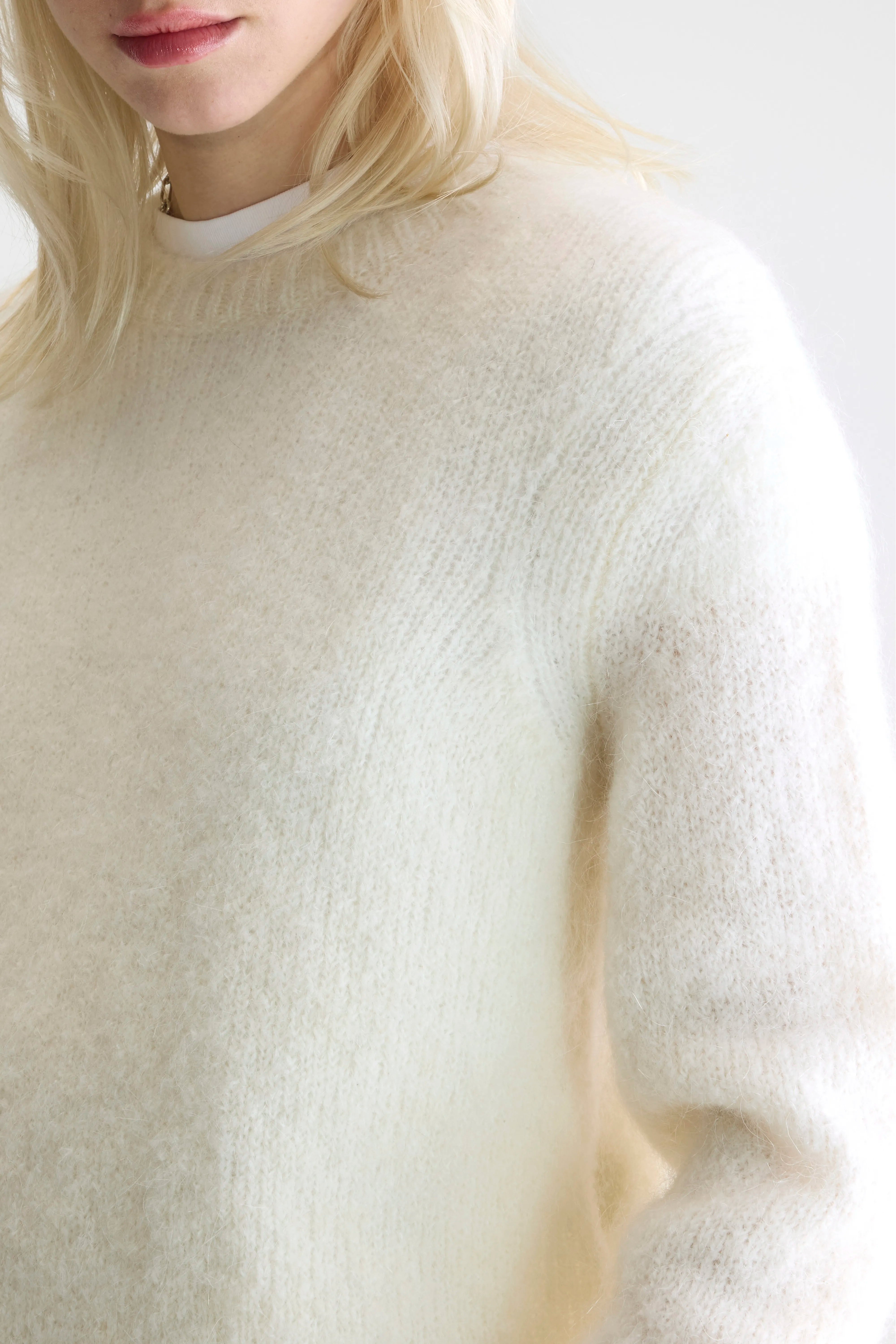 Anco Crewneck Sweater - Ecru For Women | Bellerose