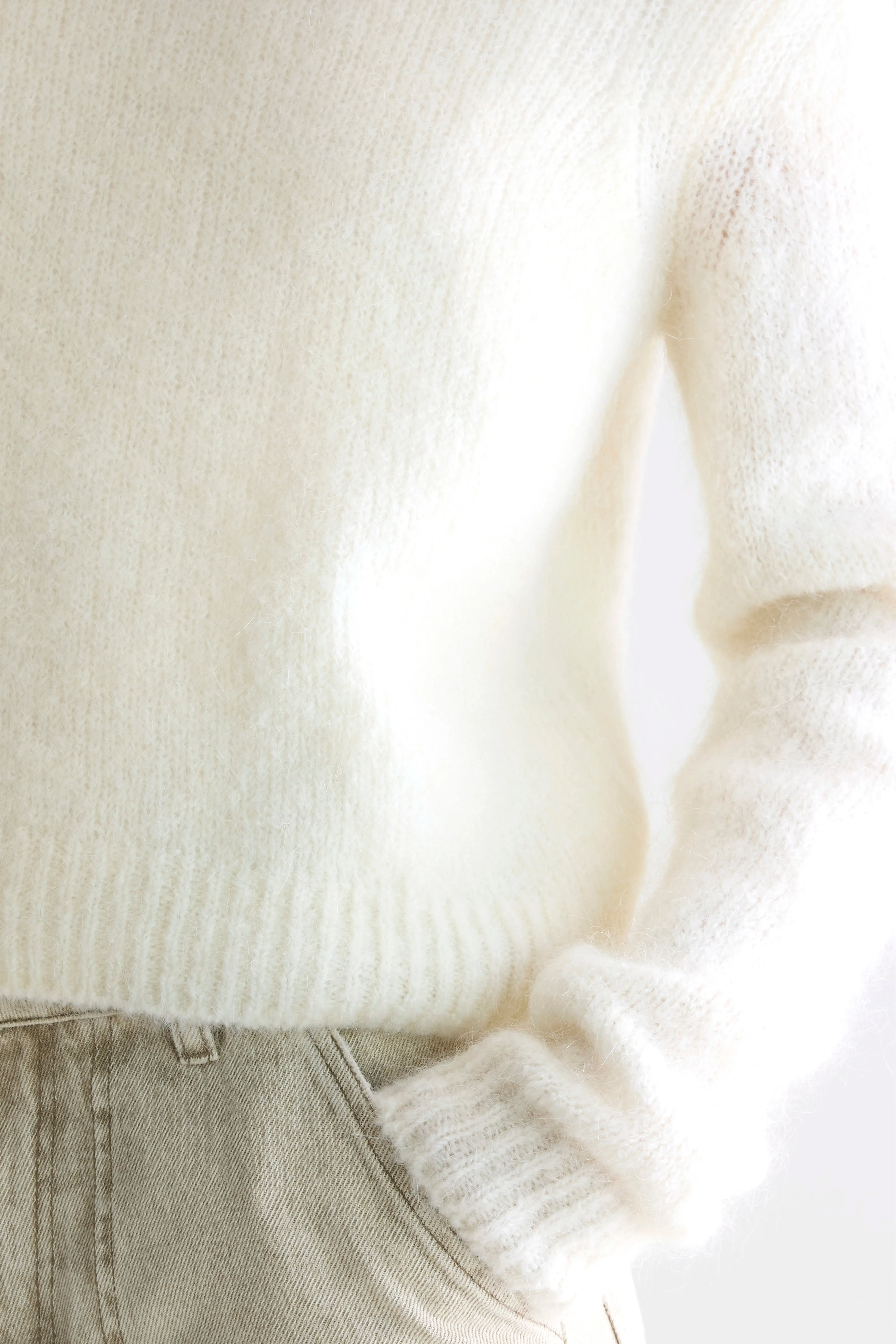 Anco crewneck sweater (252 / W / ECRU)