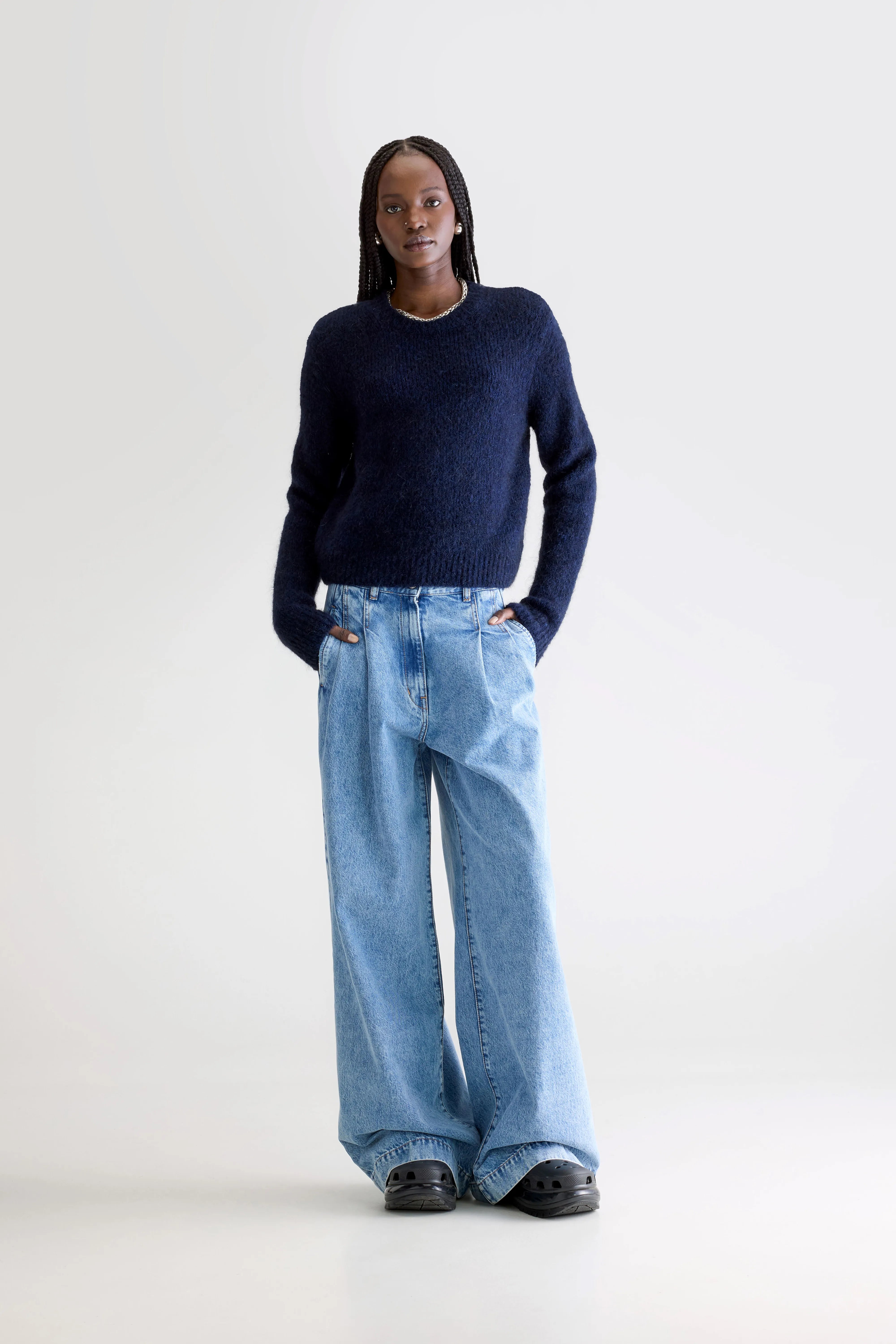 Pull Col Rond Anco - America Pour Femme | Bellerose