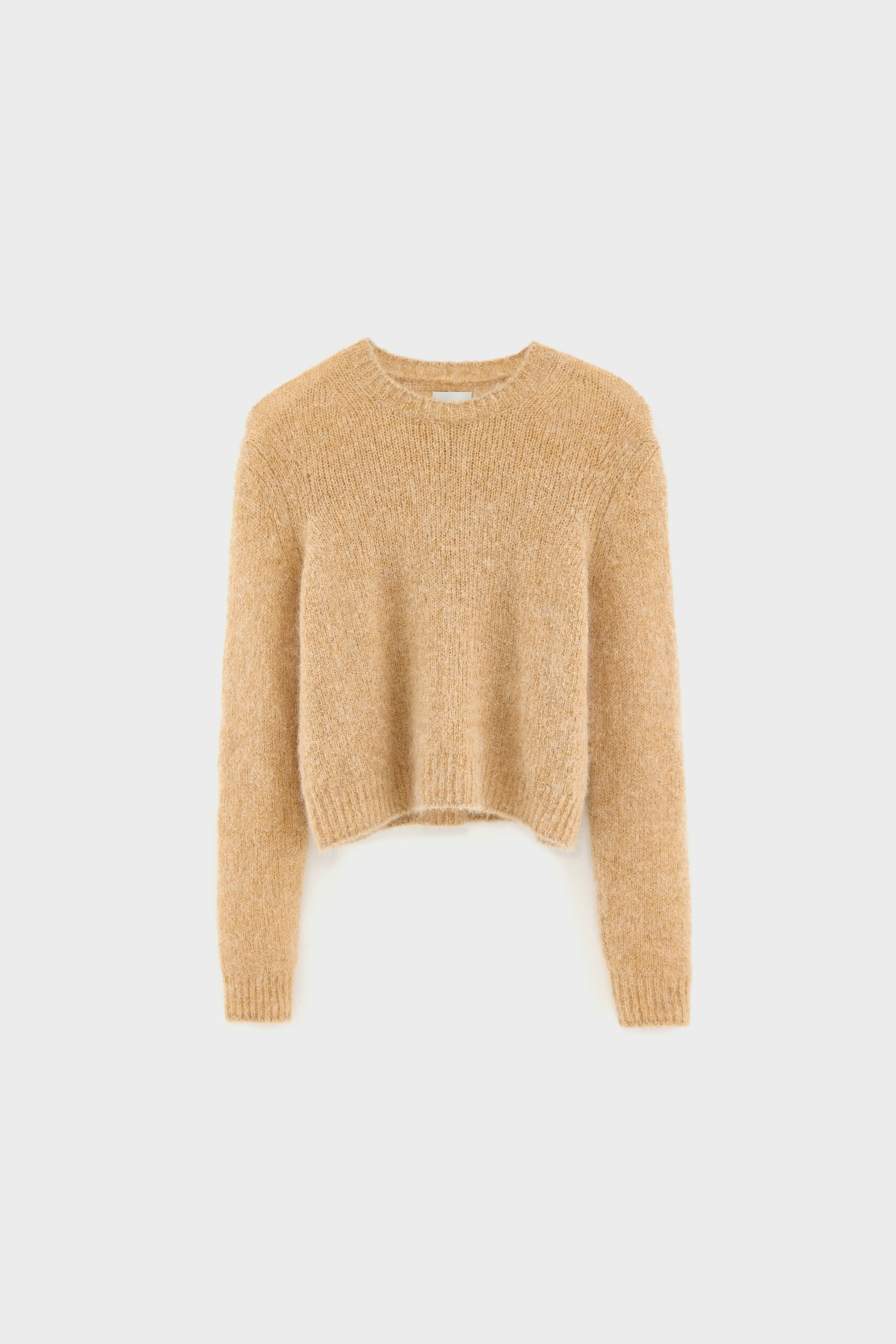 Pull col rond Anco (252 / W / CAMEL)