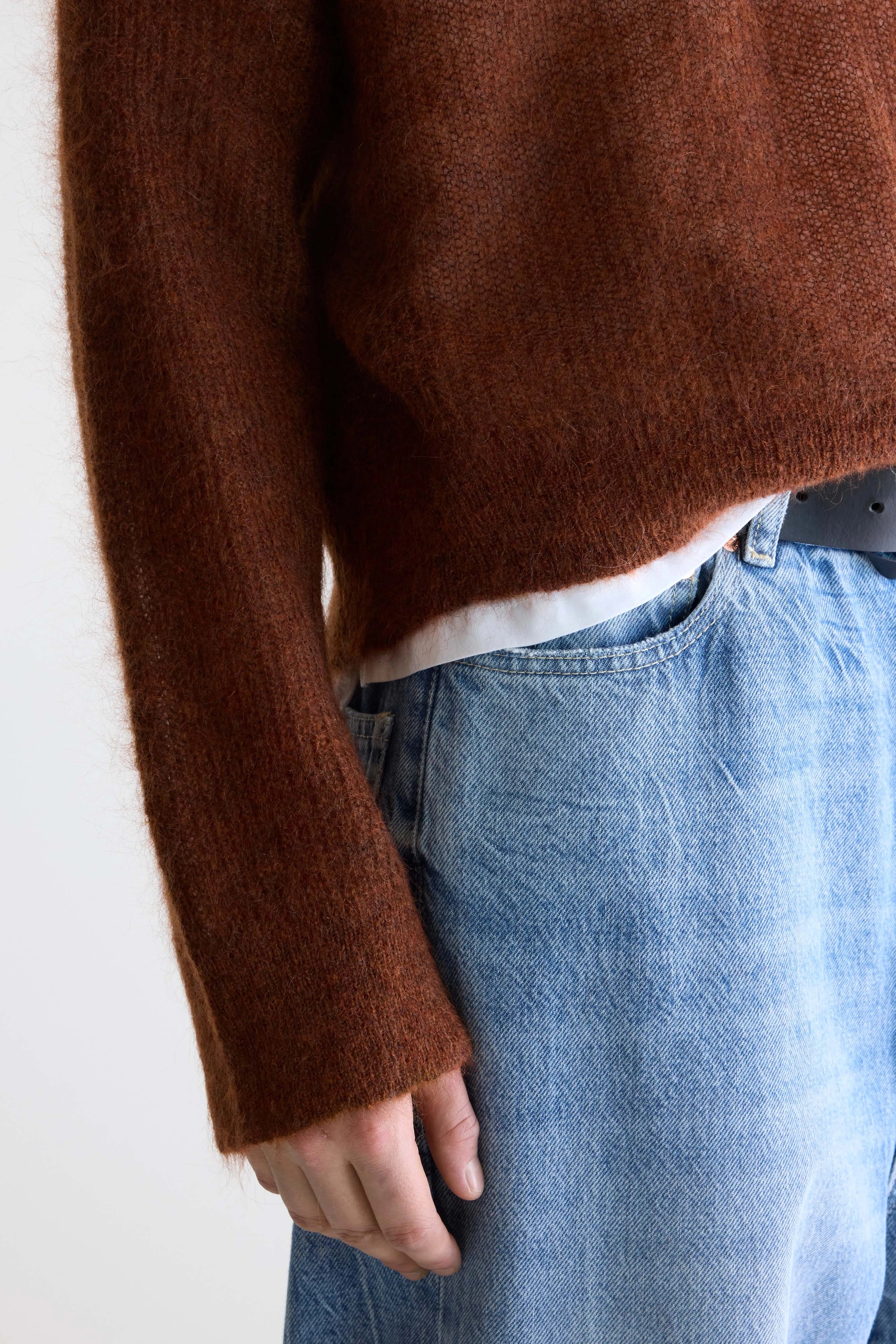 Arcy trui met v-hals (252 / W / SUEDE)