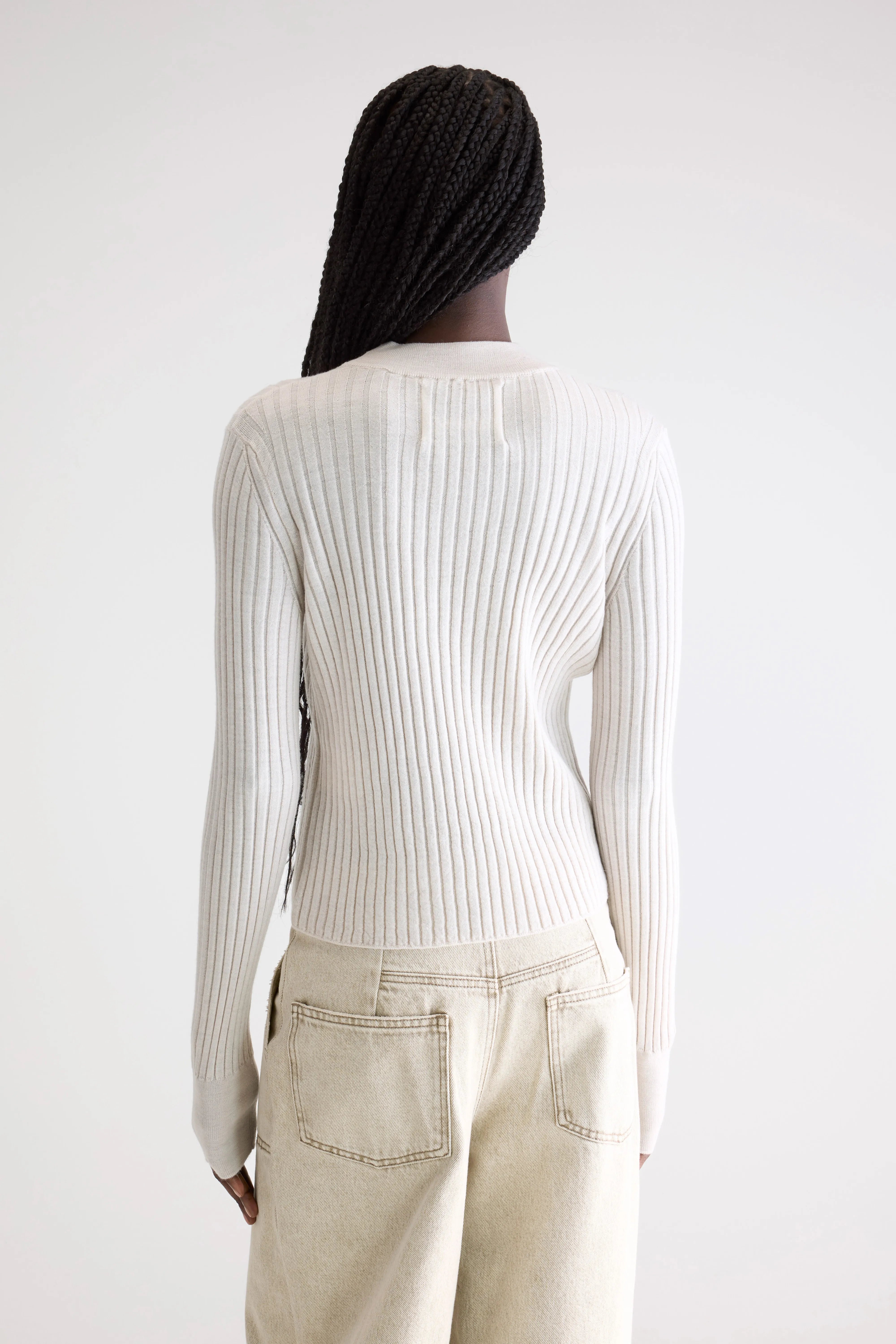Aslyt Slim Fit Trui - Whisper Voor Dames | Bellerose