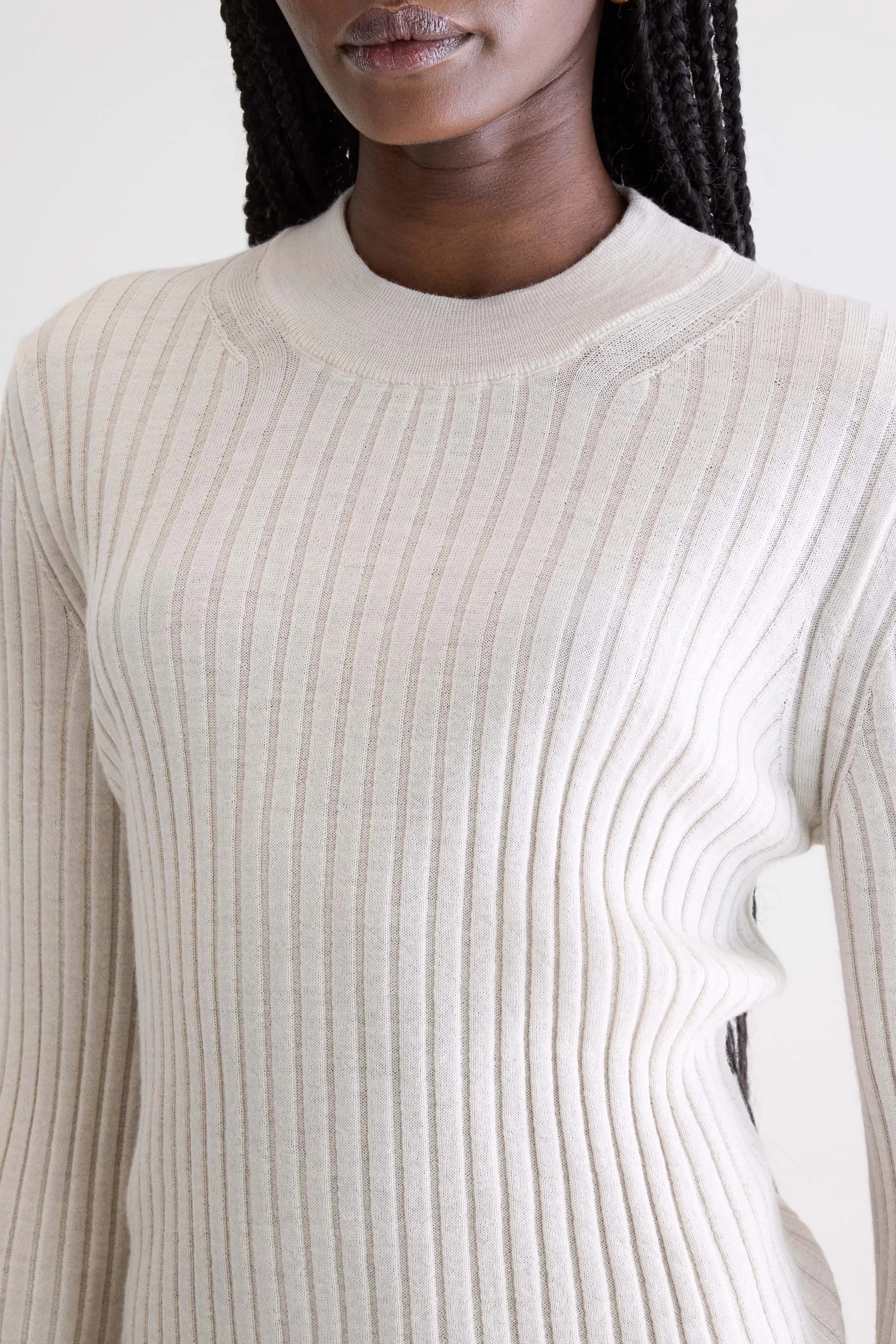 Aslyt Slim Fit Trui - Whisper Voor Dames | Bellerose