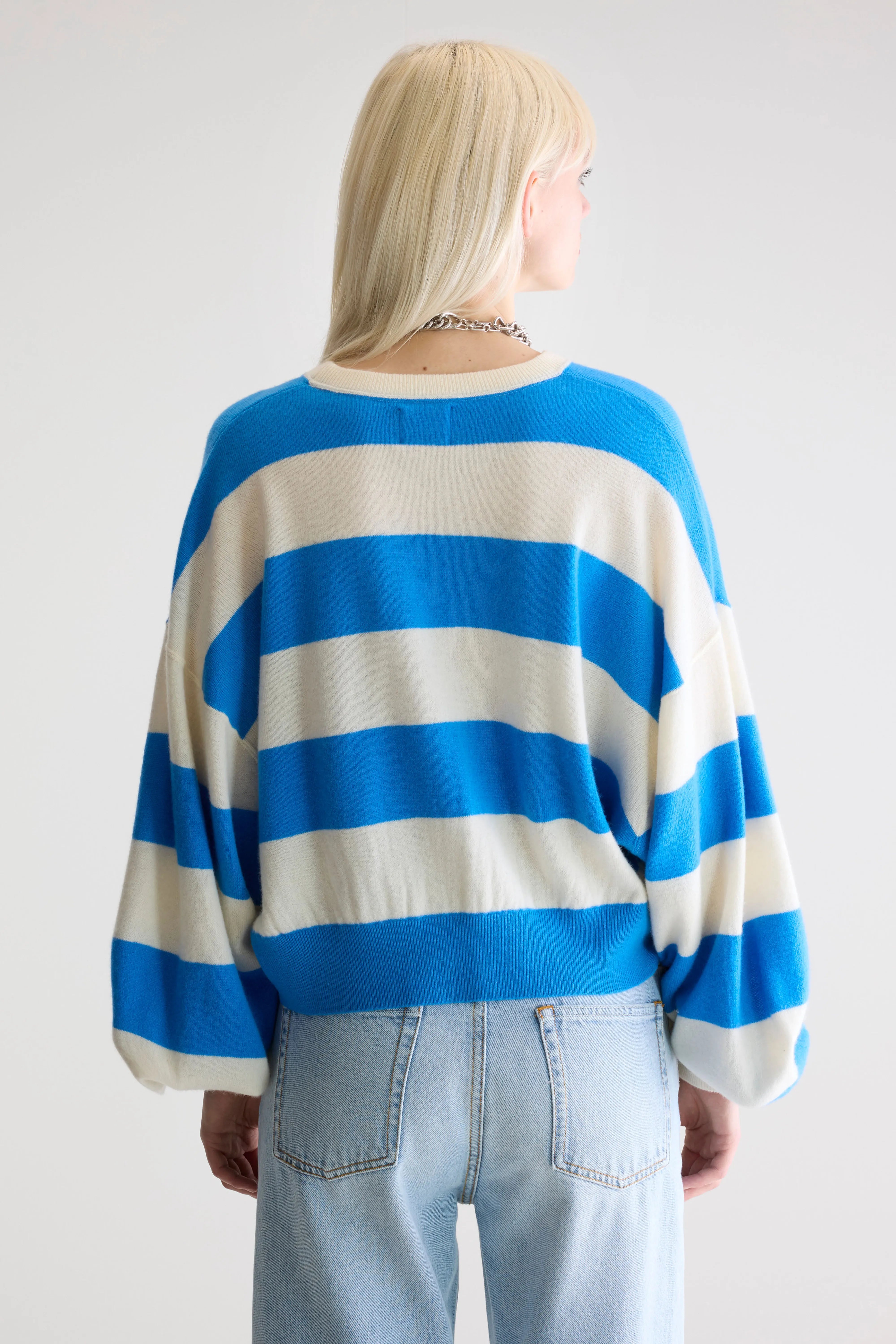 Attus cropped sweater (252 / W / STRIPE A)