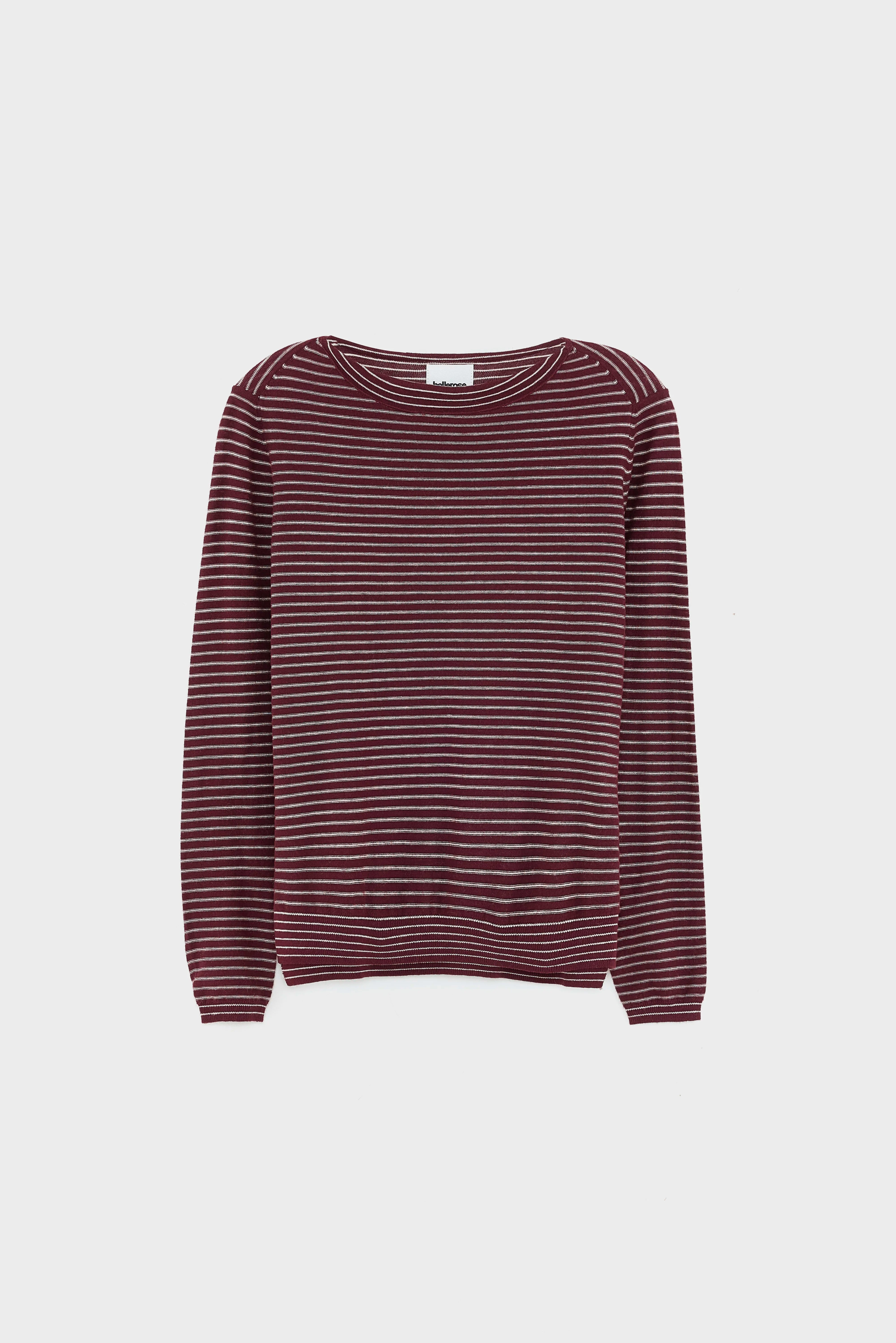 Pull col bateau Gop (252 / W / STRIPE A)