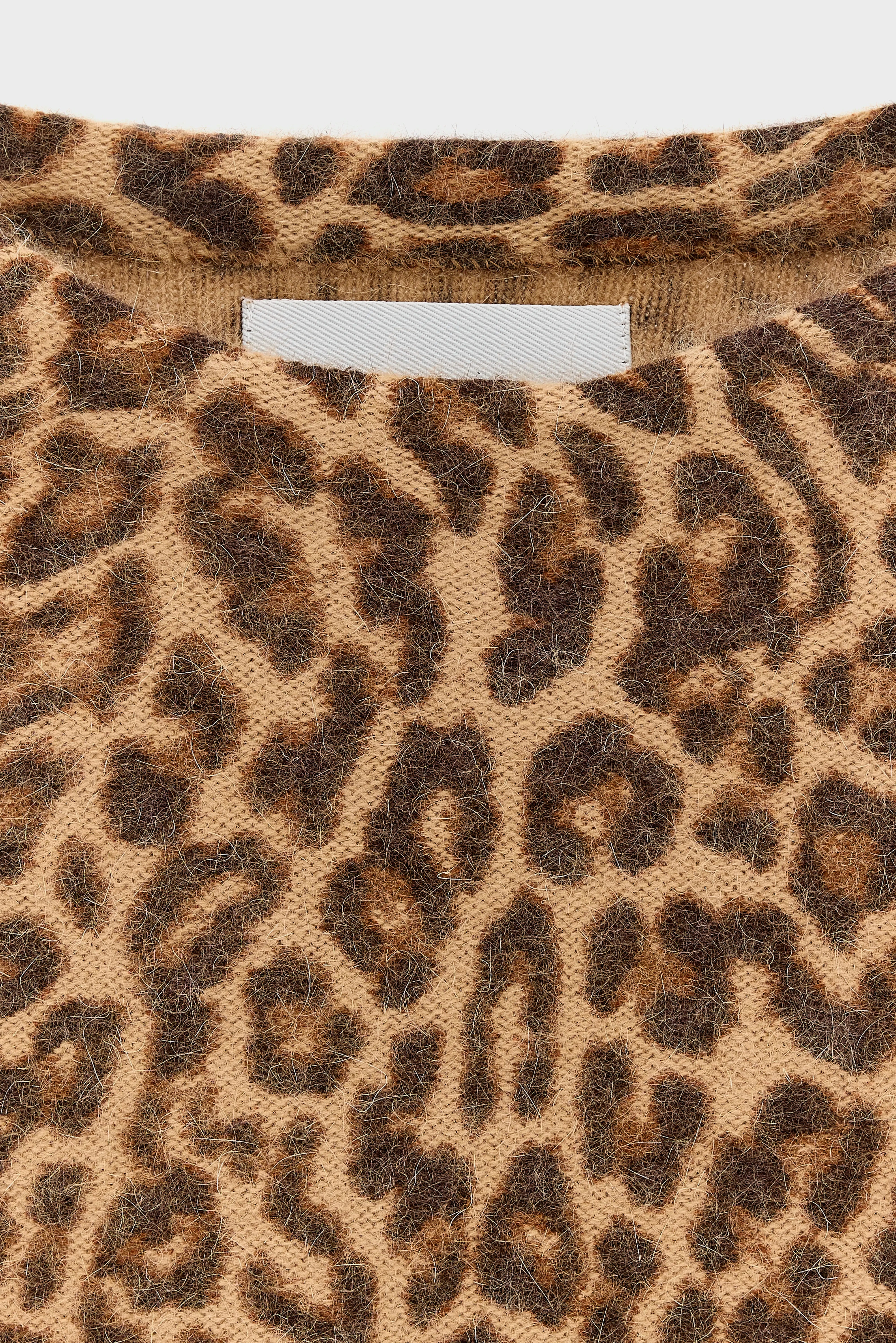 Dioal Trui Met Luipaardprint - Dark roast / Soil / Suede Voor Dames | Bellerose