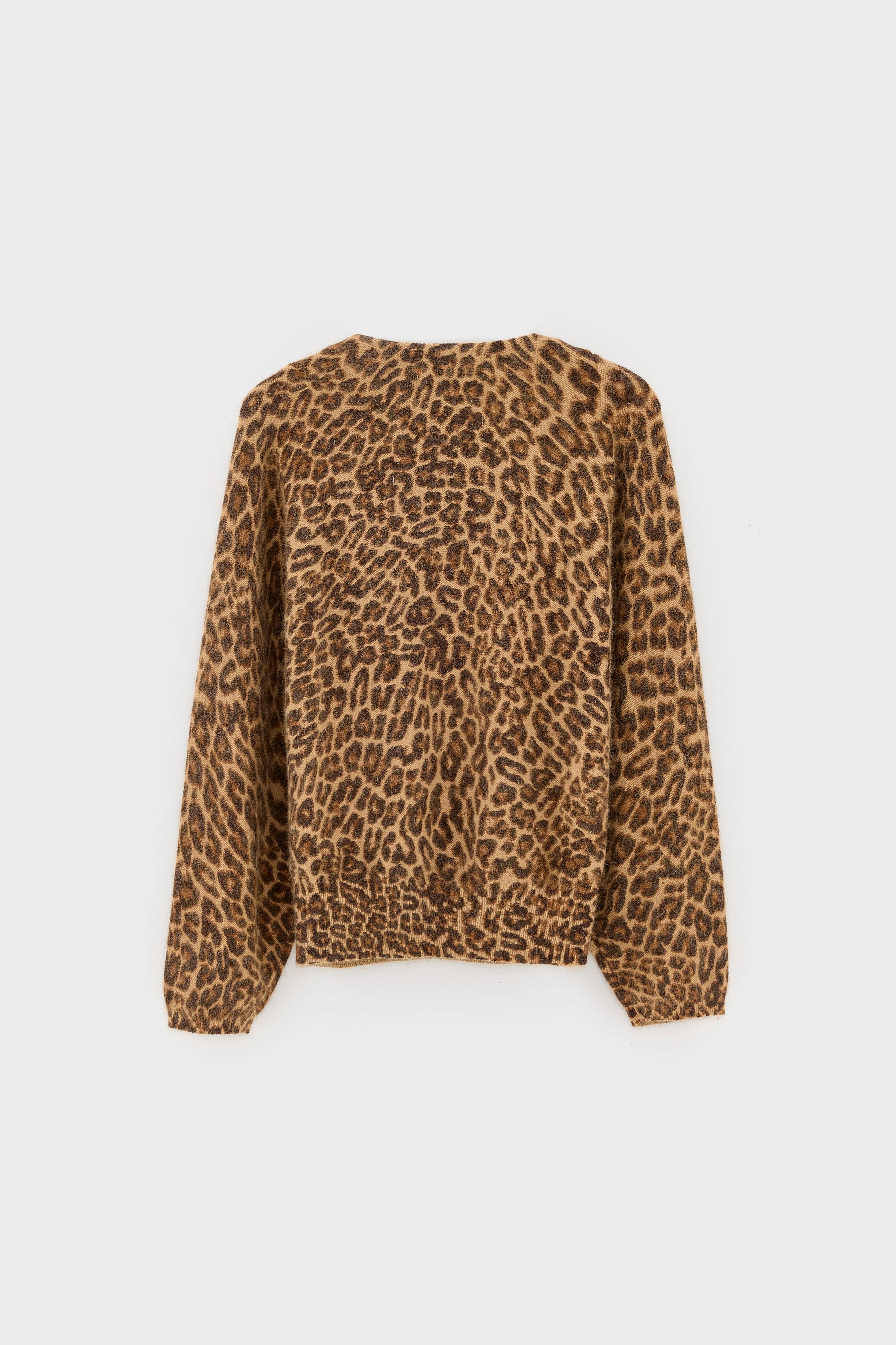 Dioal Trui Met Luipaardprint - Dark roast / Soil / Suede Voor Dames | Bellerose
